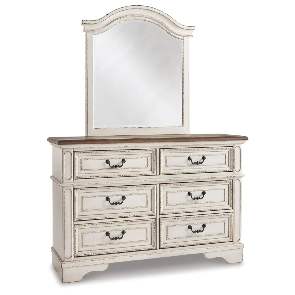 Signature Design by Ashley Realyn B743B44 7 pc Twin Panel Bedroom Set - Image 2