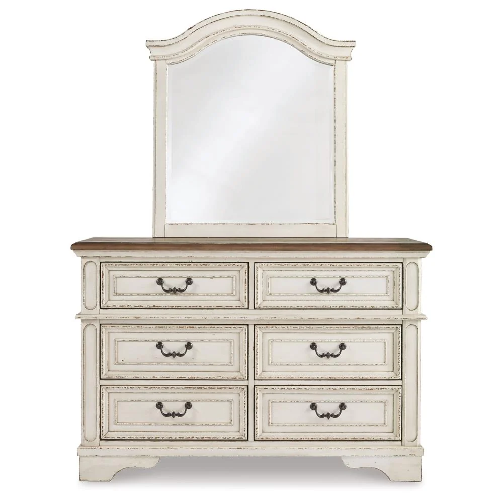 Signature Design by Ashley Realyn B743B44 7 pc Twin Panel Bedroom Set - Image 3