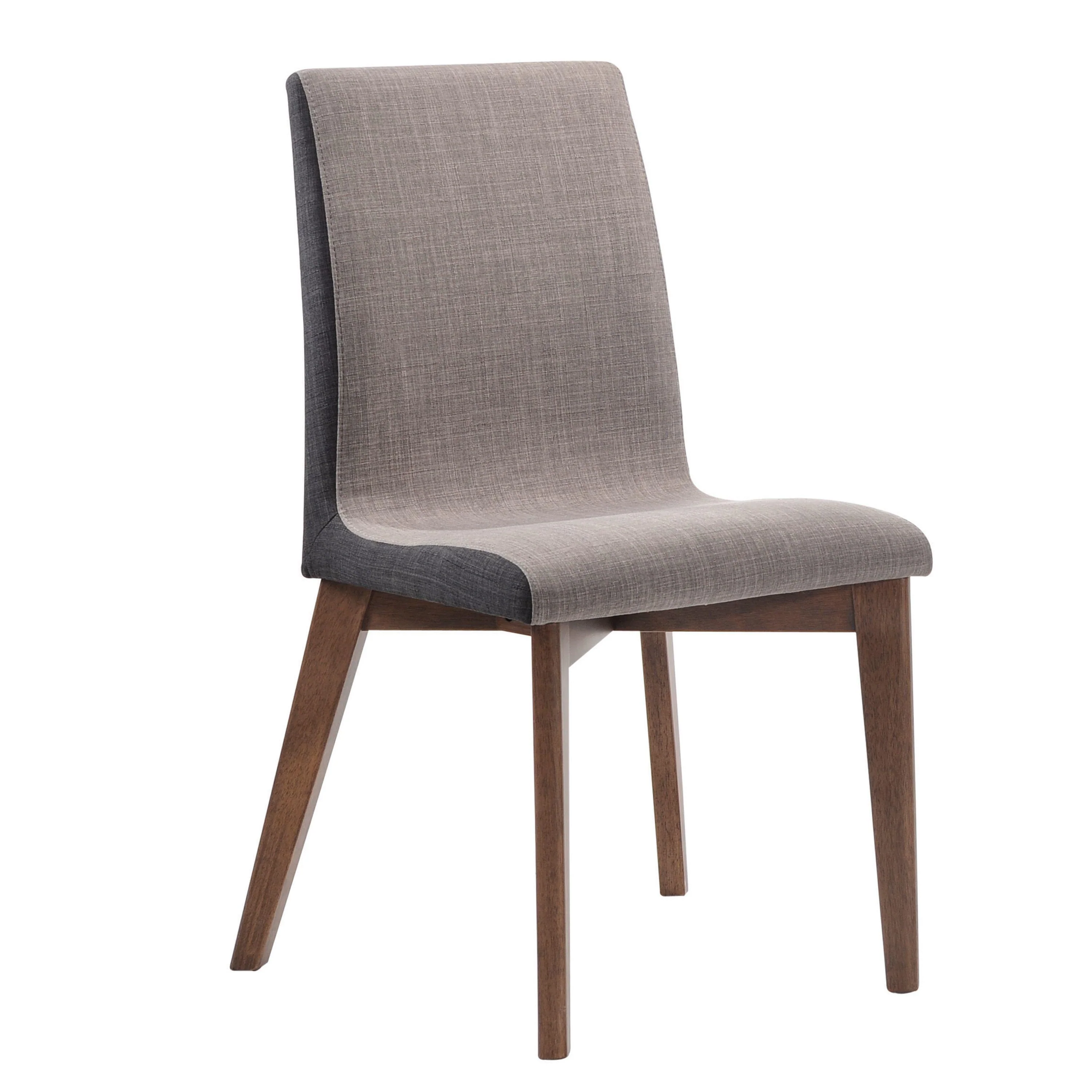 Coaster Furniture Redbridge 106592 Upholstered Dining Side Chair – Walnut (Set of 2)