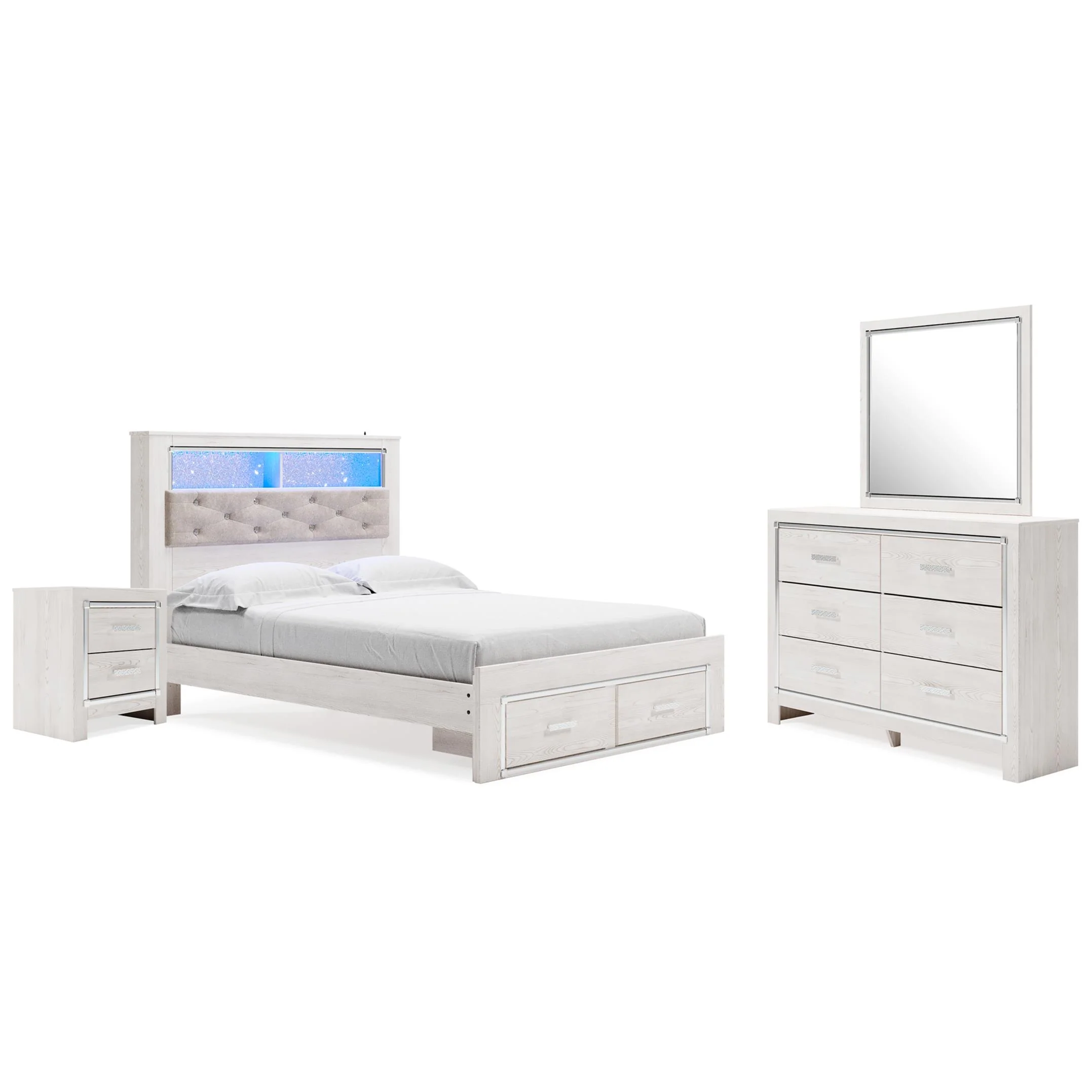 Signature Design by Ashley Altyra B2640B38 7 pc Queen Panel Bedroom Set - Image 1