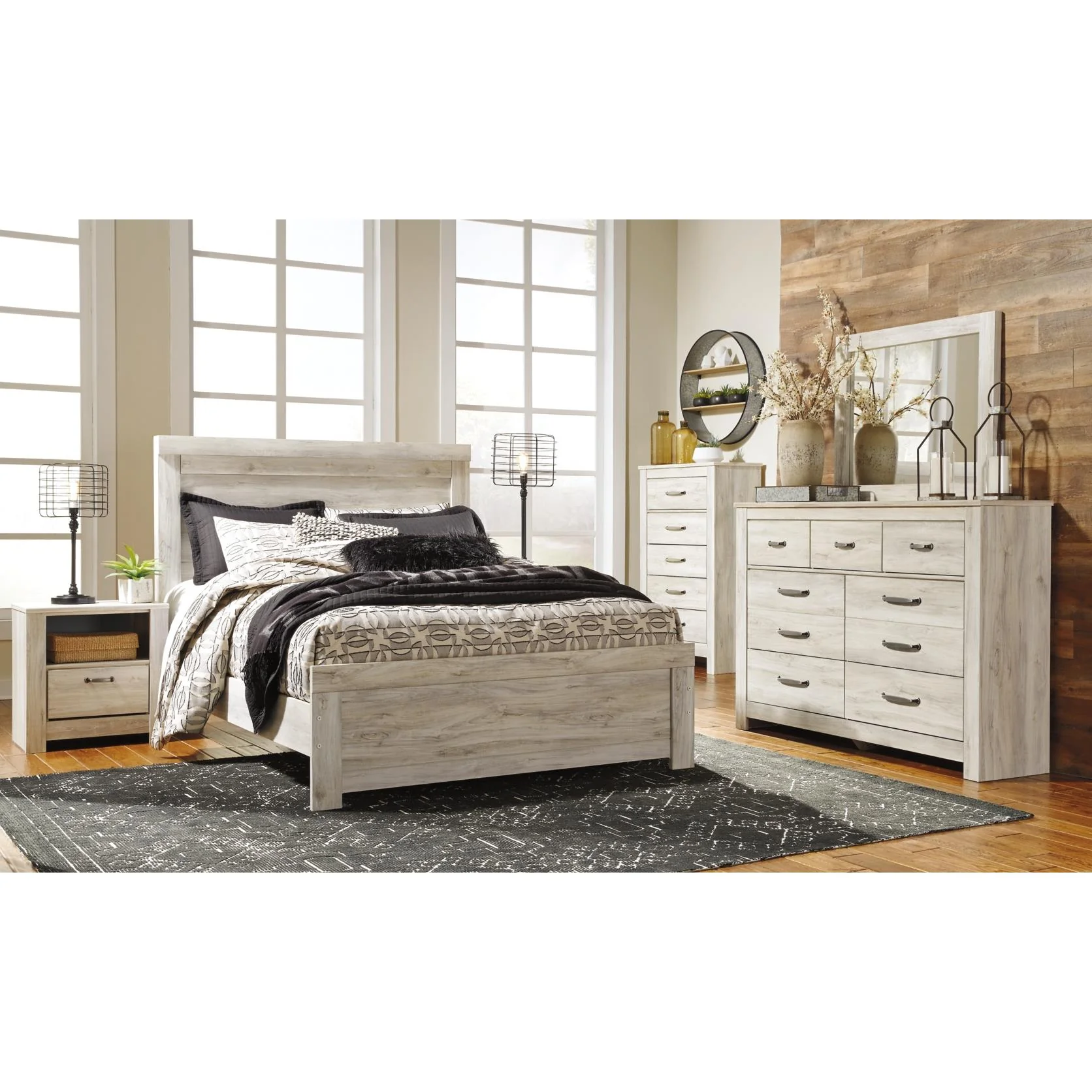 Signature Design by Ashley Bellaby B331B21 8 pc Queen Panel Bedroom Set - Image 1