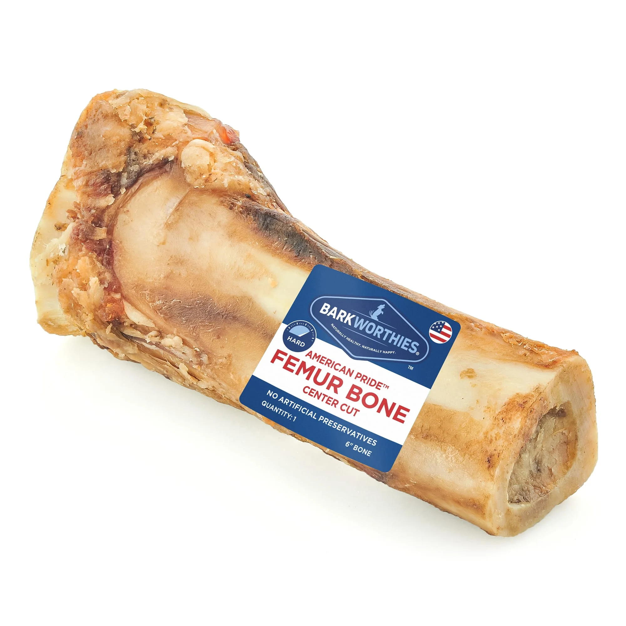 Barkworthies Femur Bone for Dogs, 5 IN - Image 1