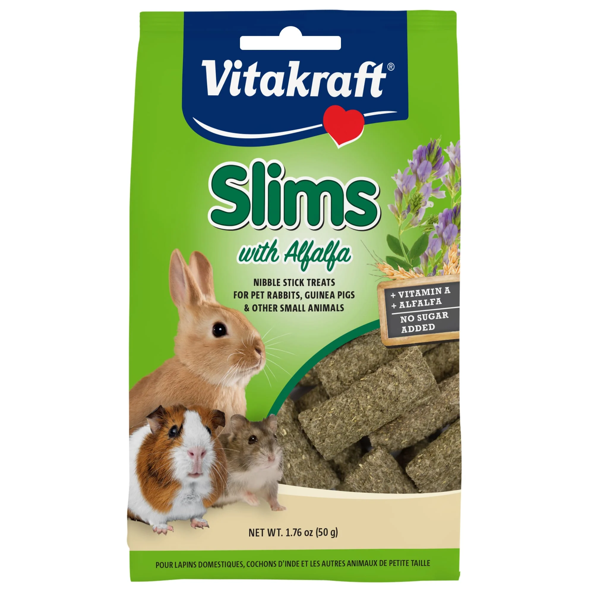 Vitakraft Rabbit Alfalfa Slims Treat 1.76 oz. - Image 1