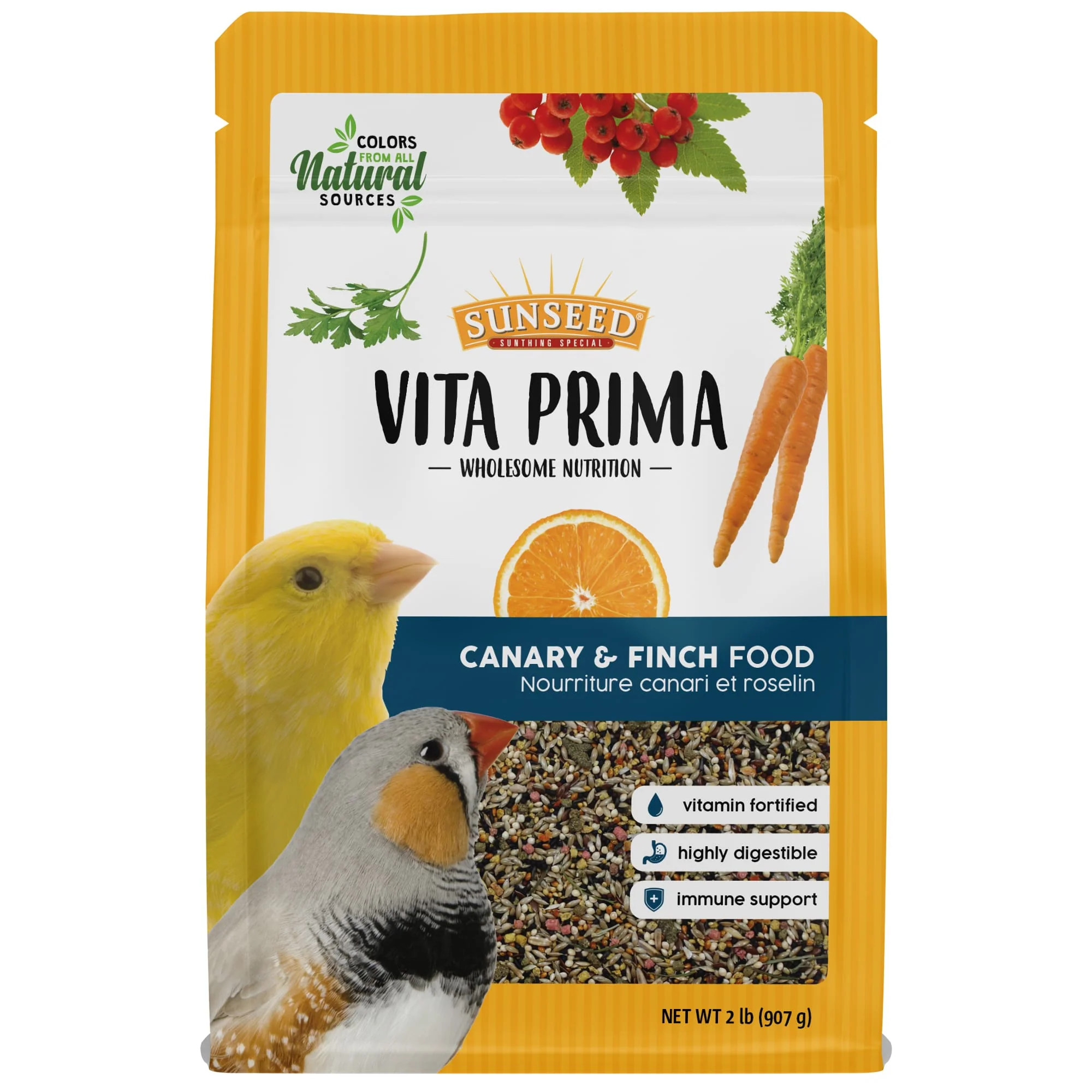 Sunseed Vita Prima Canary Finch (2 lb) - Image 1