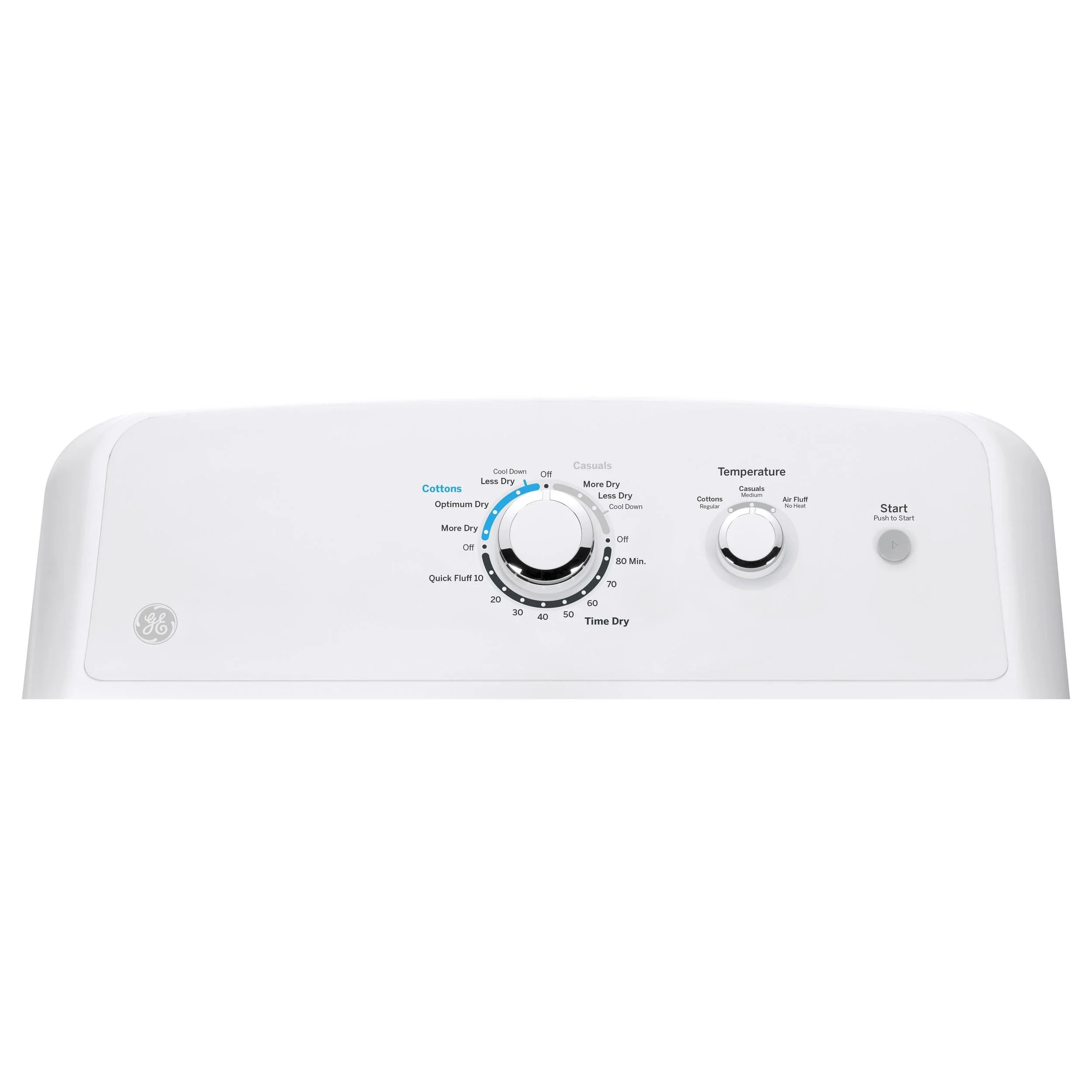 GE 6.2 cu. ft. Gas Dryer GTX33GASKWW - Image 2