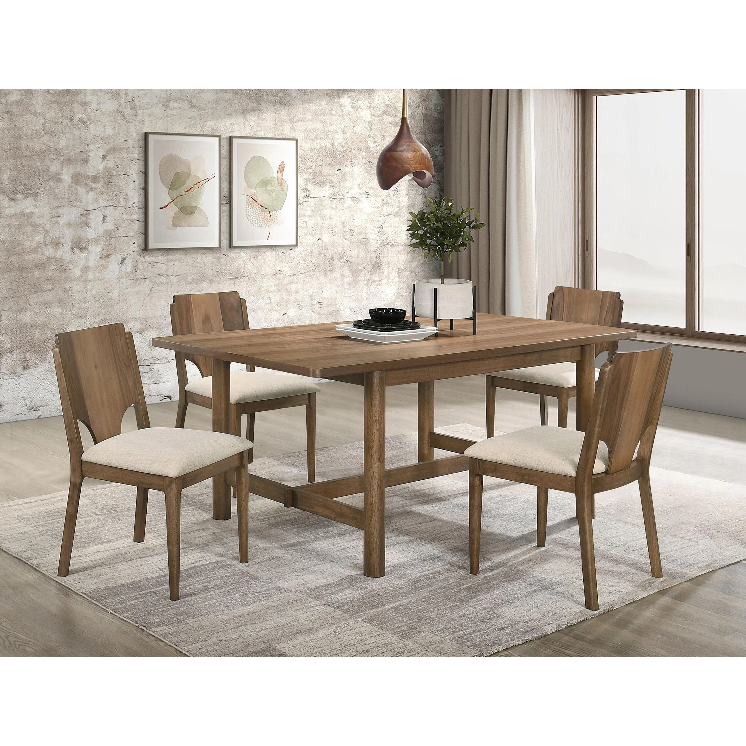 Coaster Furniture Crestmore 108571-S5 5 pc Dining Set