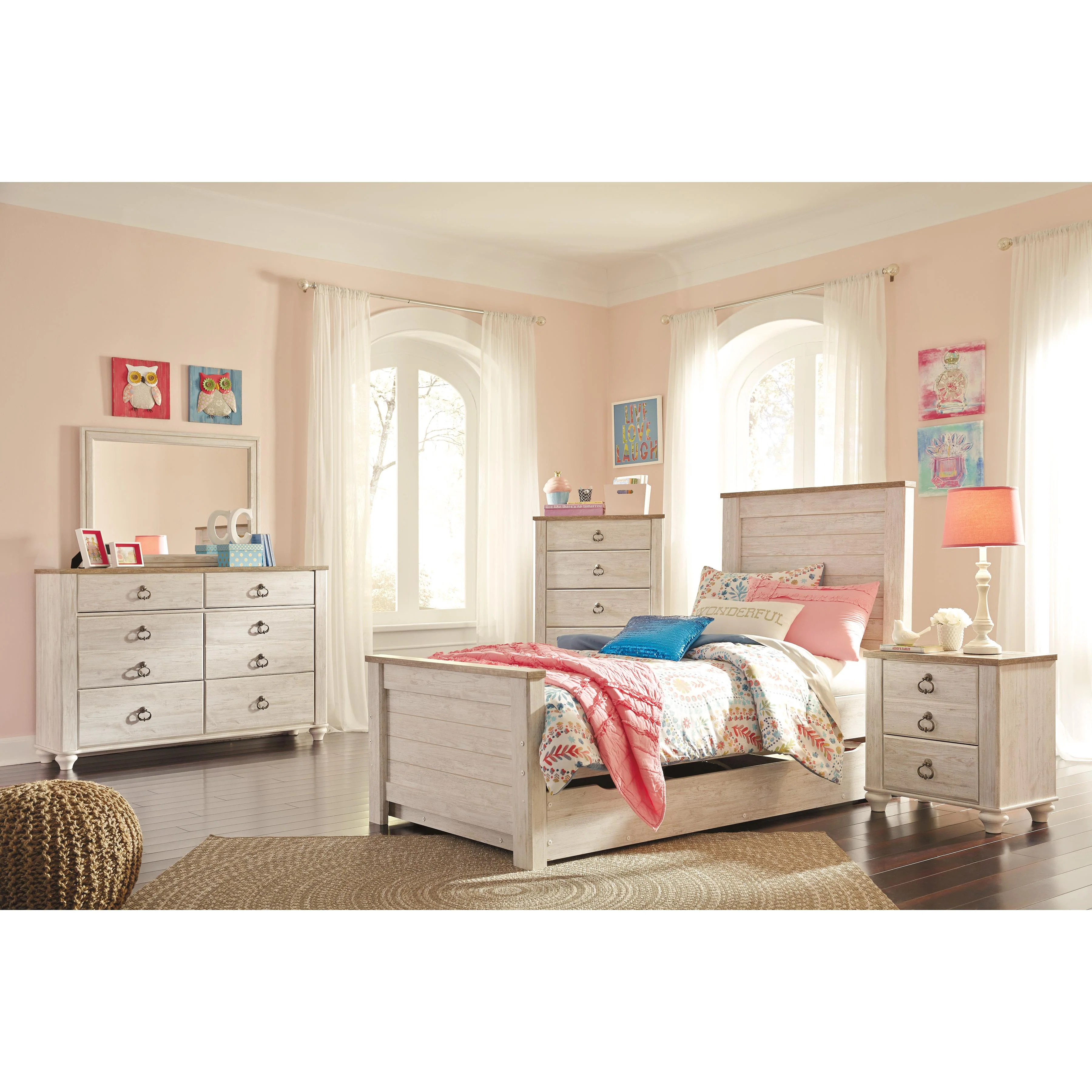 Signature Design by Ashley Willowton Dresser Mirror B267-36 - Image 2
