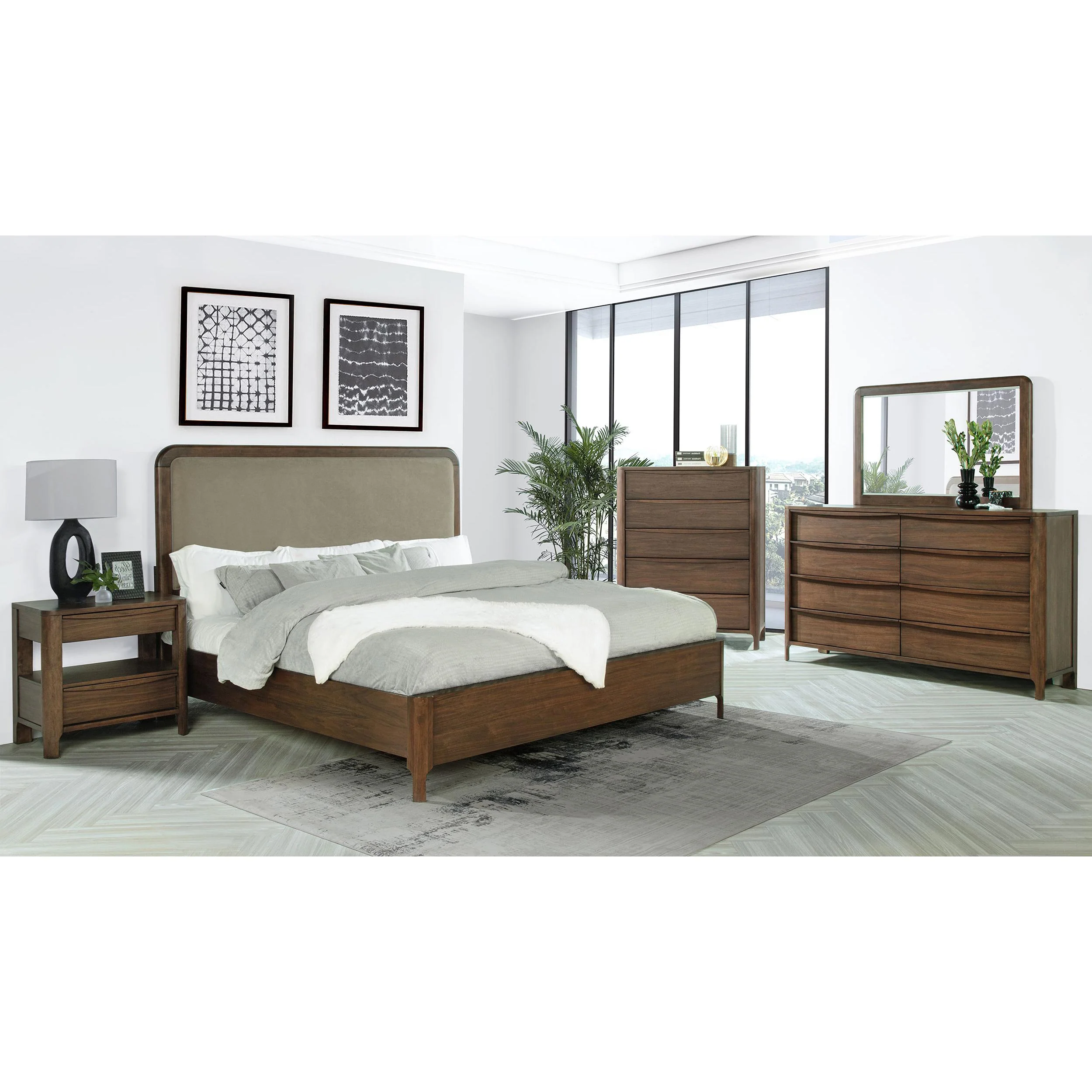 Coaster Furniture Maderia 223321Q-S5 7 pc Queen Bedroom Set