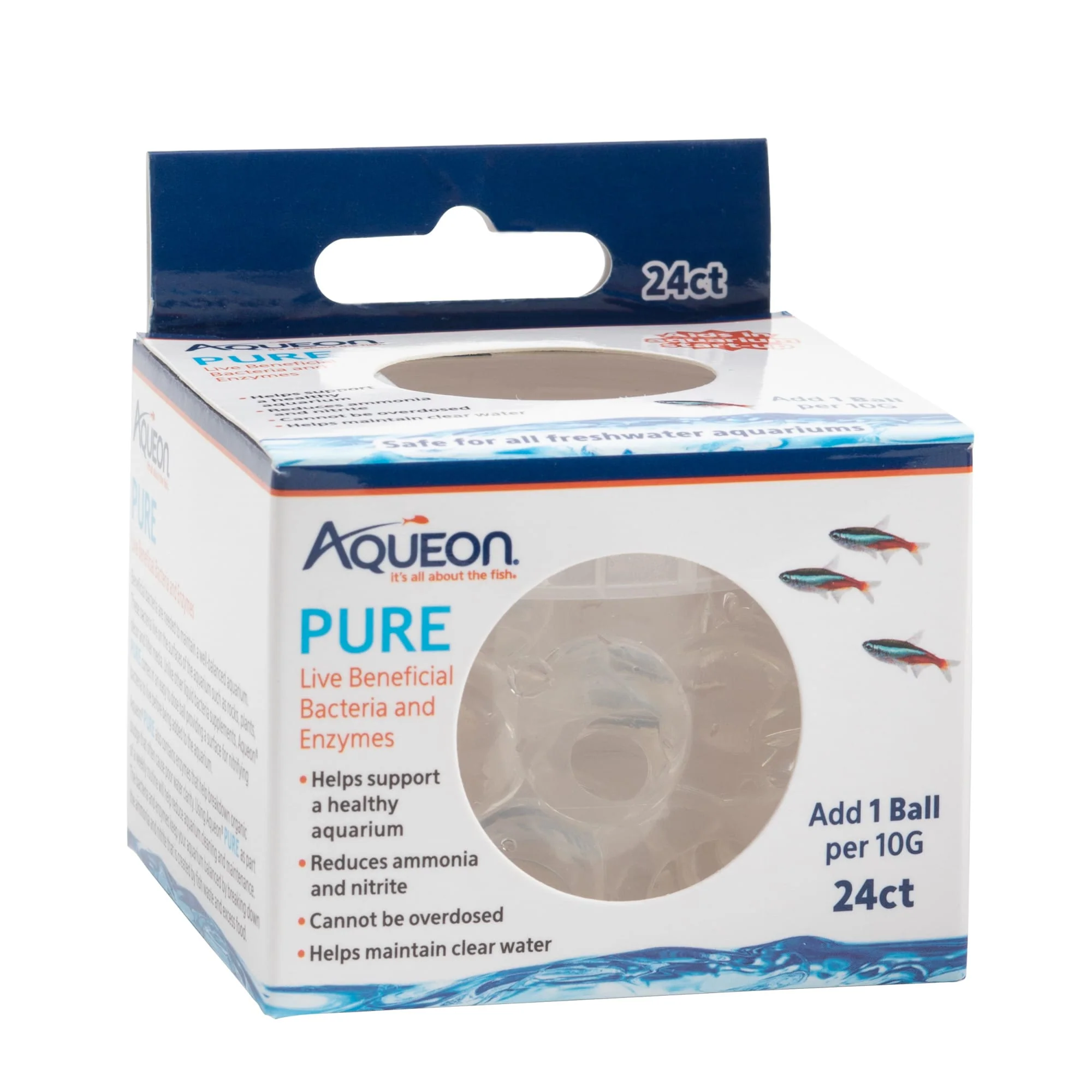Aqueon PURE Bacteria Supplement  24 Pack - Image 1