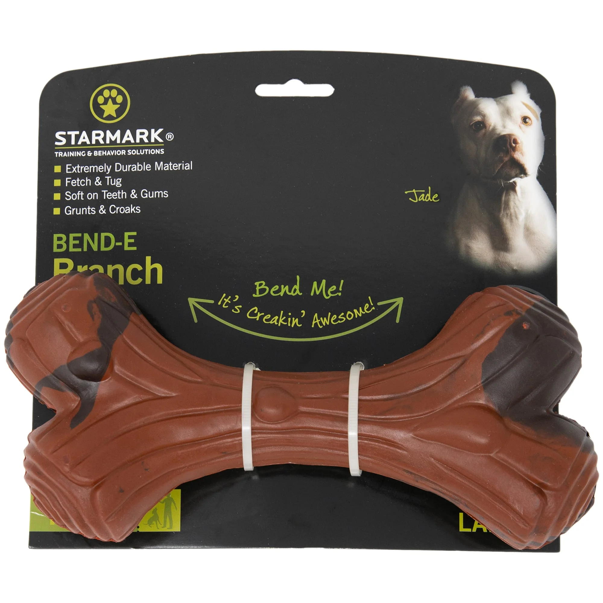 Starmark Bend-E Branch Dog Toy Small - Image 1