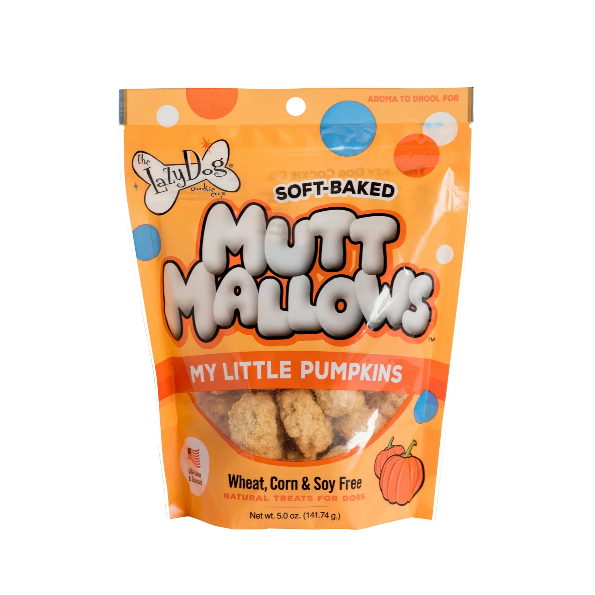 Lazy Dog Mutt Mallows My Little Pumpkins Treats - Image 1