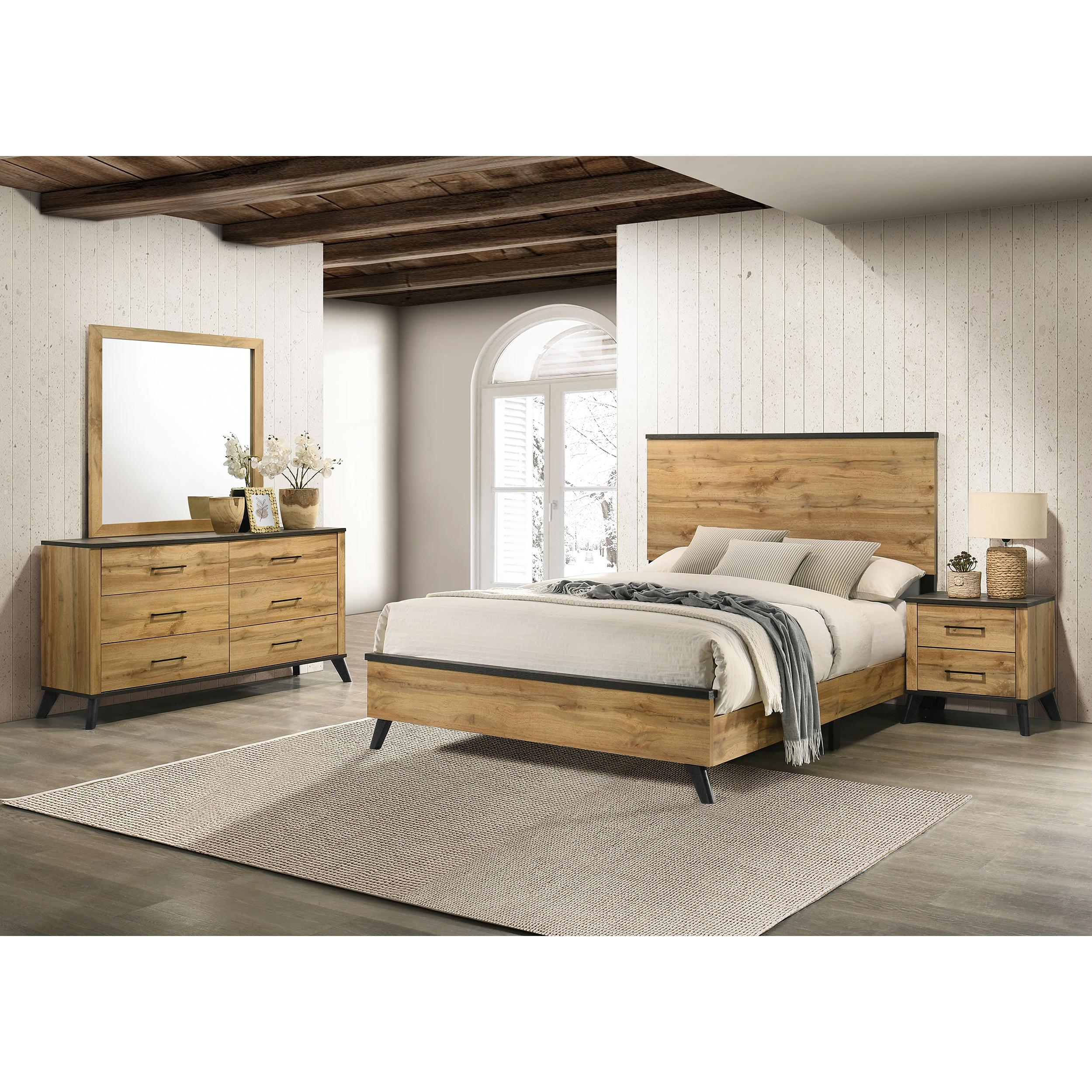 Coaster Furniture Kaywood 225001F-S4 6 pc Full Panel Bedroom Set - Image 1