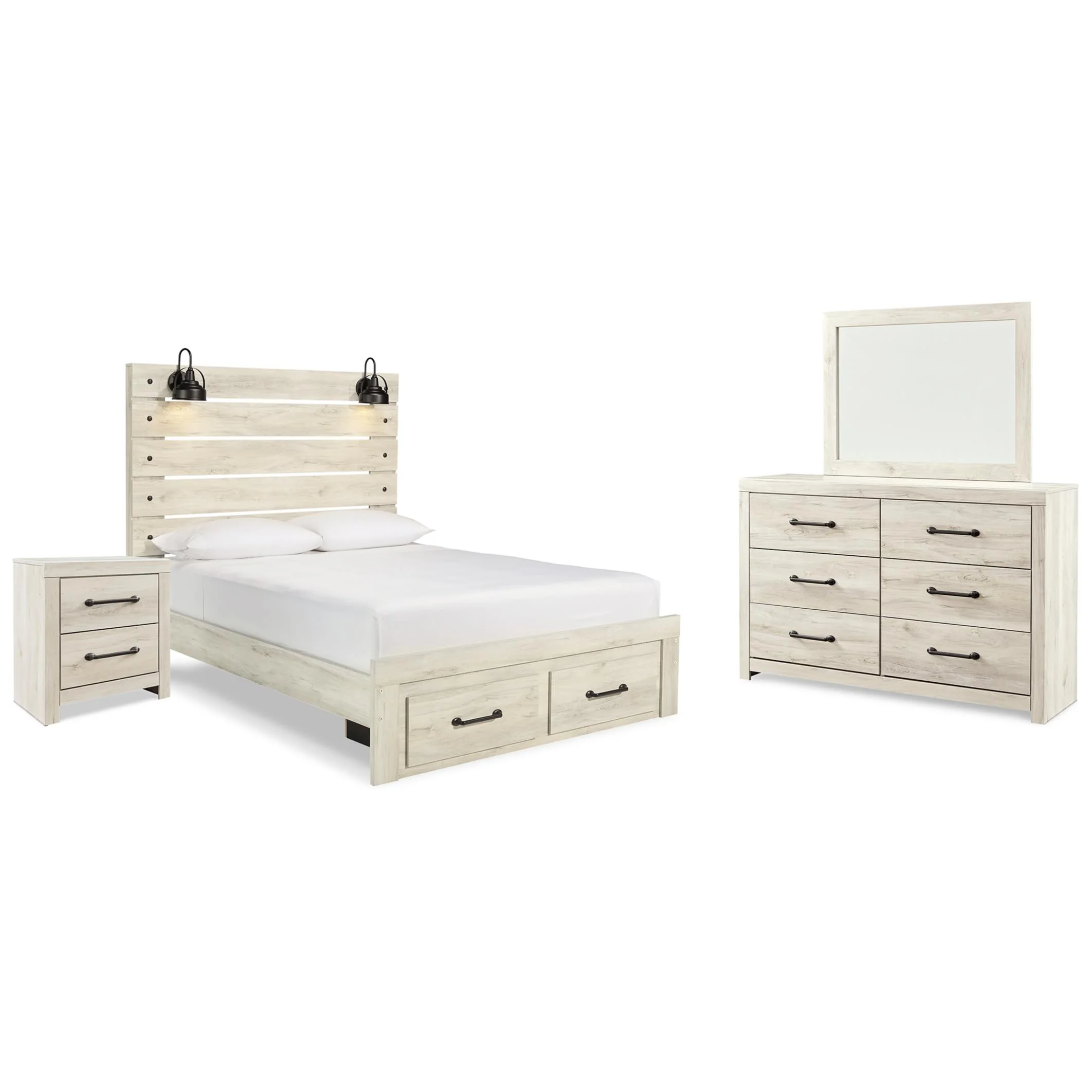 Signature Design by Ashley Cambeck B192B74 6 pc Queen Panel Bedroom Set - Image 1