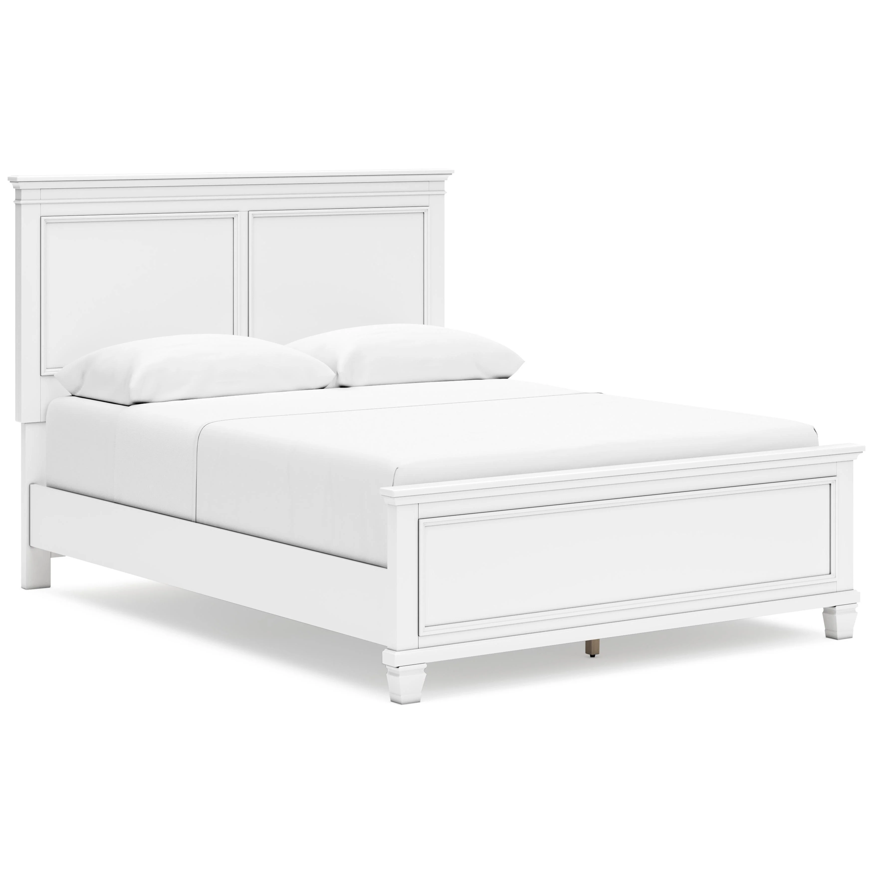 Signature Design by Ashley Fortman B680B12 6 pc Queen Panel Bedroom Set - Image 2