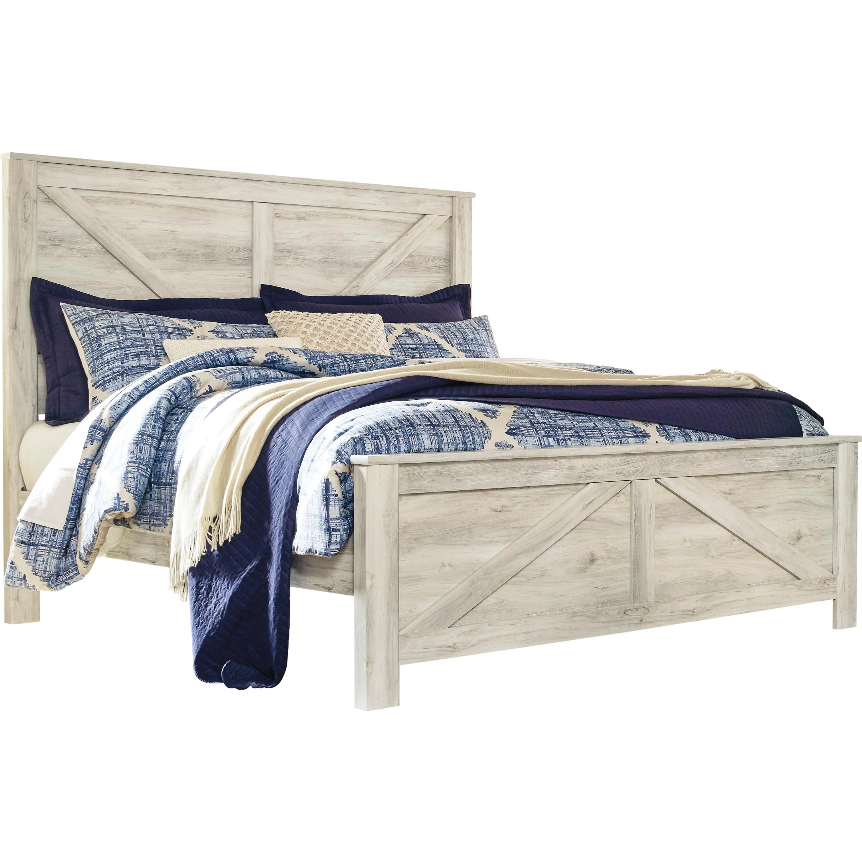 Signature Design by Ashley Bellaby B331B17 8 pc King Panel Bedroom Set - Image 2