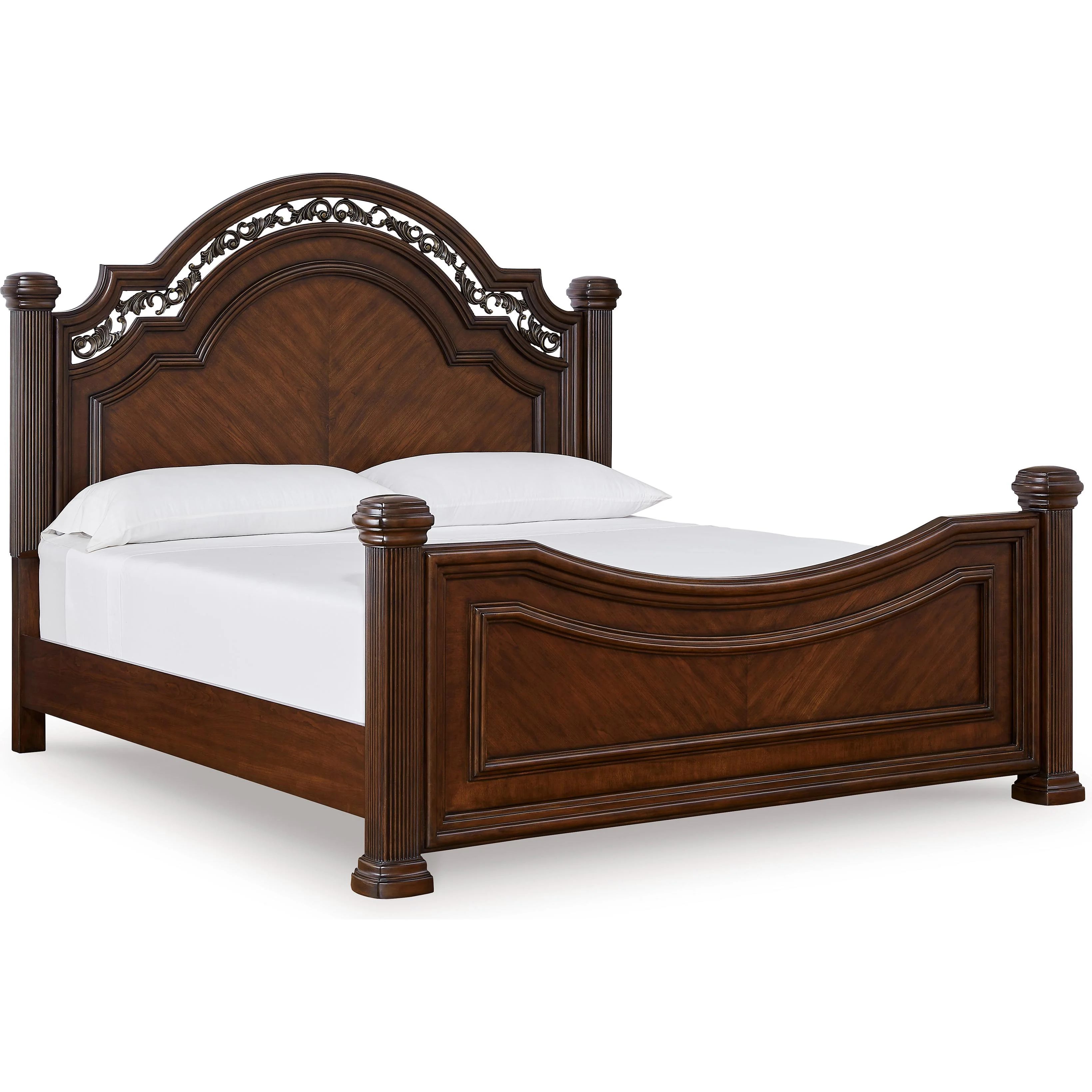 Signature Design by Ashley Lavinton B764B16 6 pc King Poster Bedroom Set - Image 2