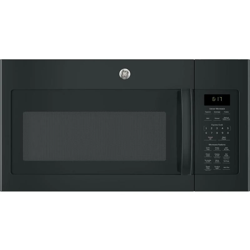GE 30-inch, 1.7 cu. ft. Over-the-Range Microwave Oven JVM6175DKBB - Image 1