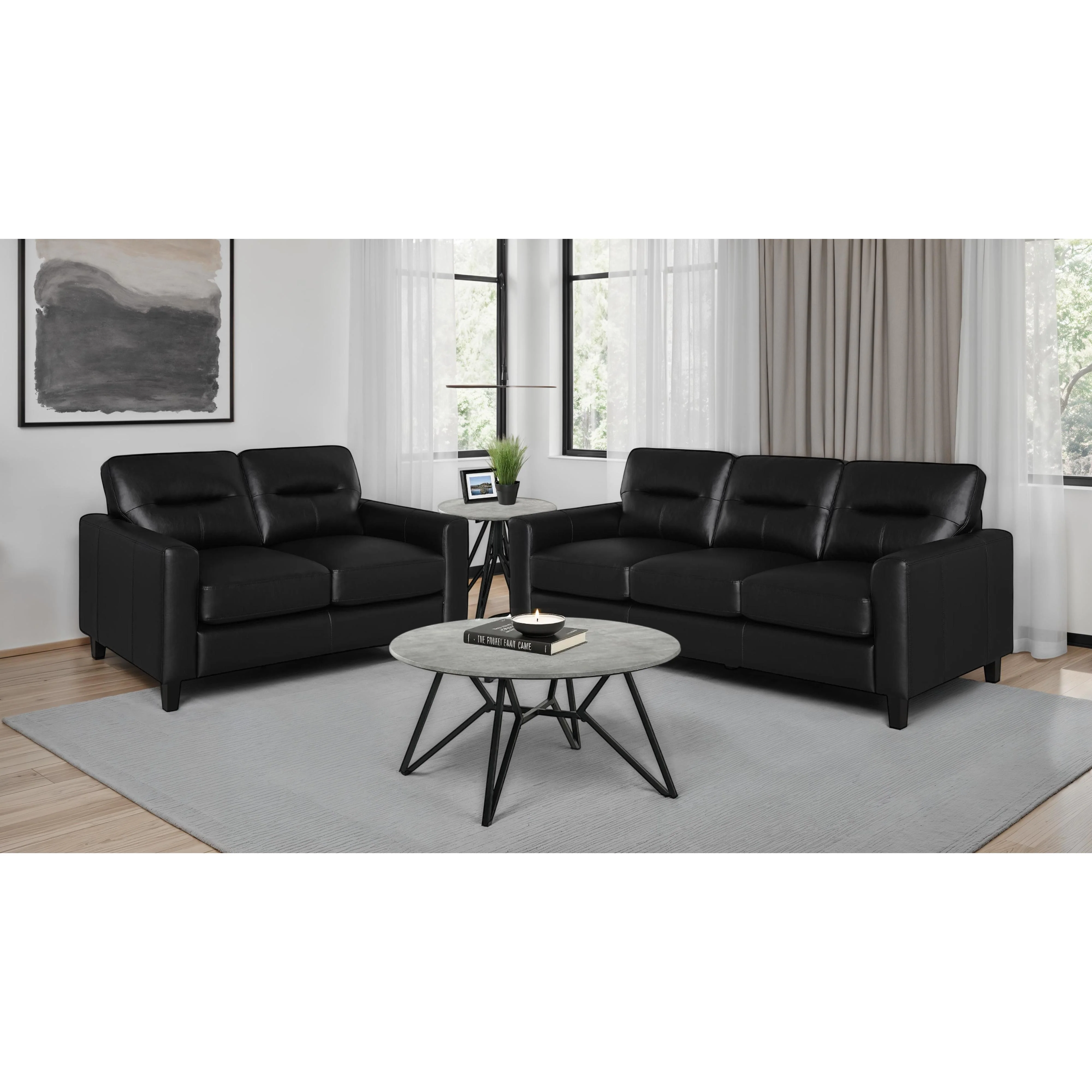 Coaster Furniture Scotland 504664-S2 2 pc Living Room Set