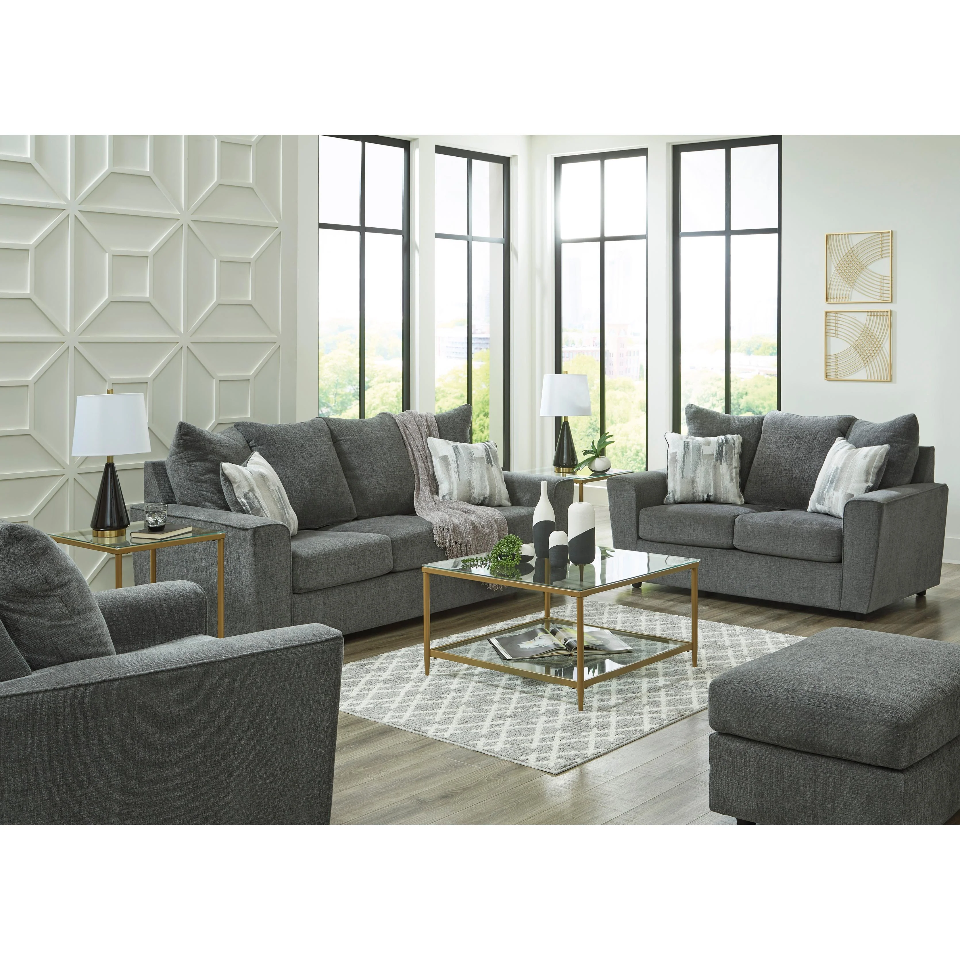 Signature Design by Ashley Stairatt 28502U5 3 pc Living Room Set - Image 1
