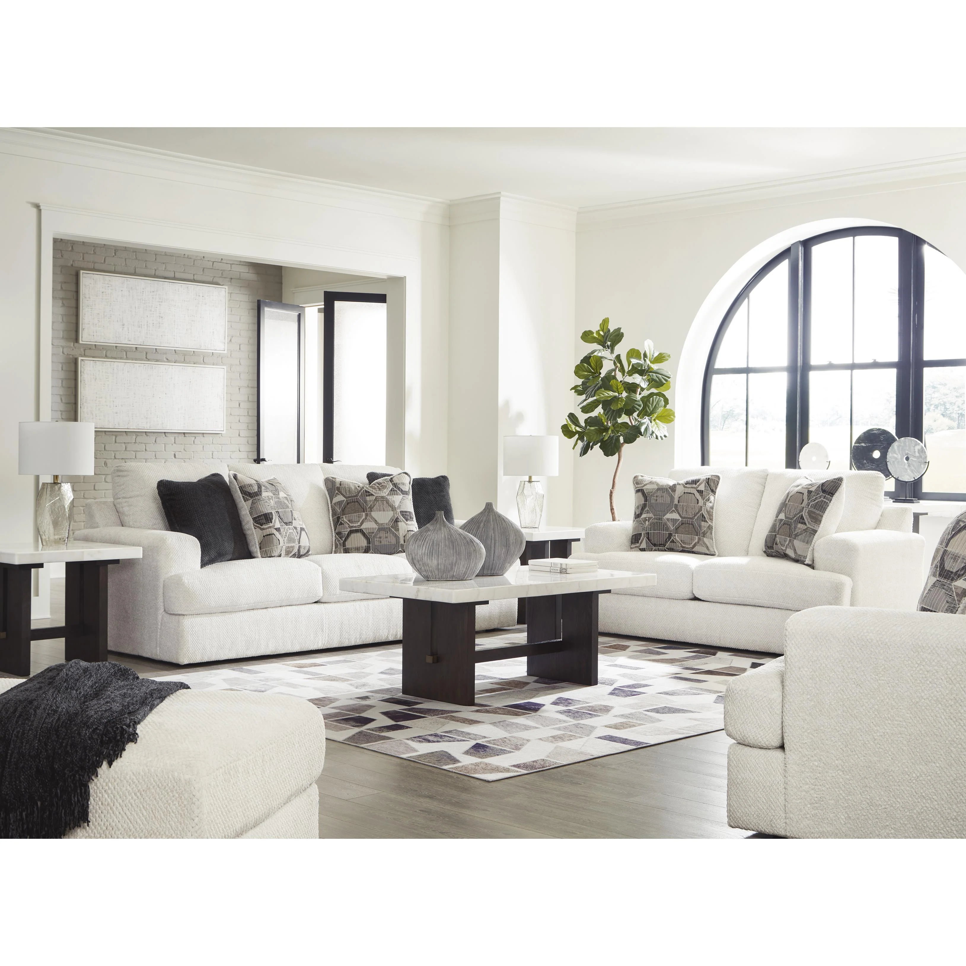 Signature Design by Ashley Karinne 31403U6 3 pc Living Room Set - Image 1