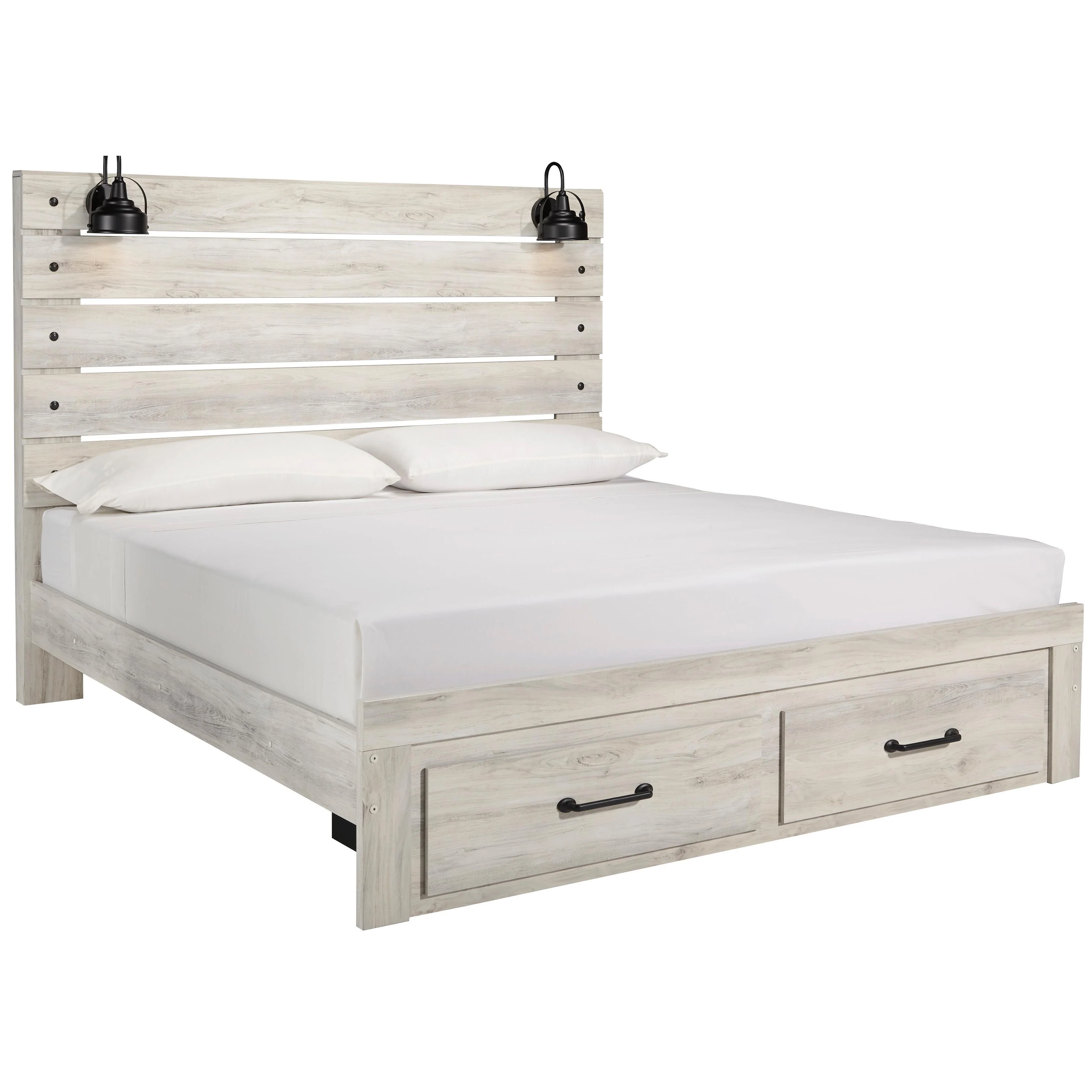 Signature Design by Ashley Cambeck B192B127 6 pc King Panel Storage Bedroom Set - Image 2