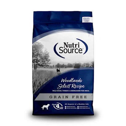 NutriSource Grain Free Woodlands Dry Dog Food 26lb - Image 1