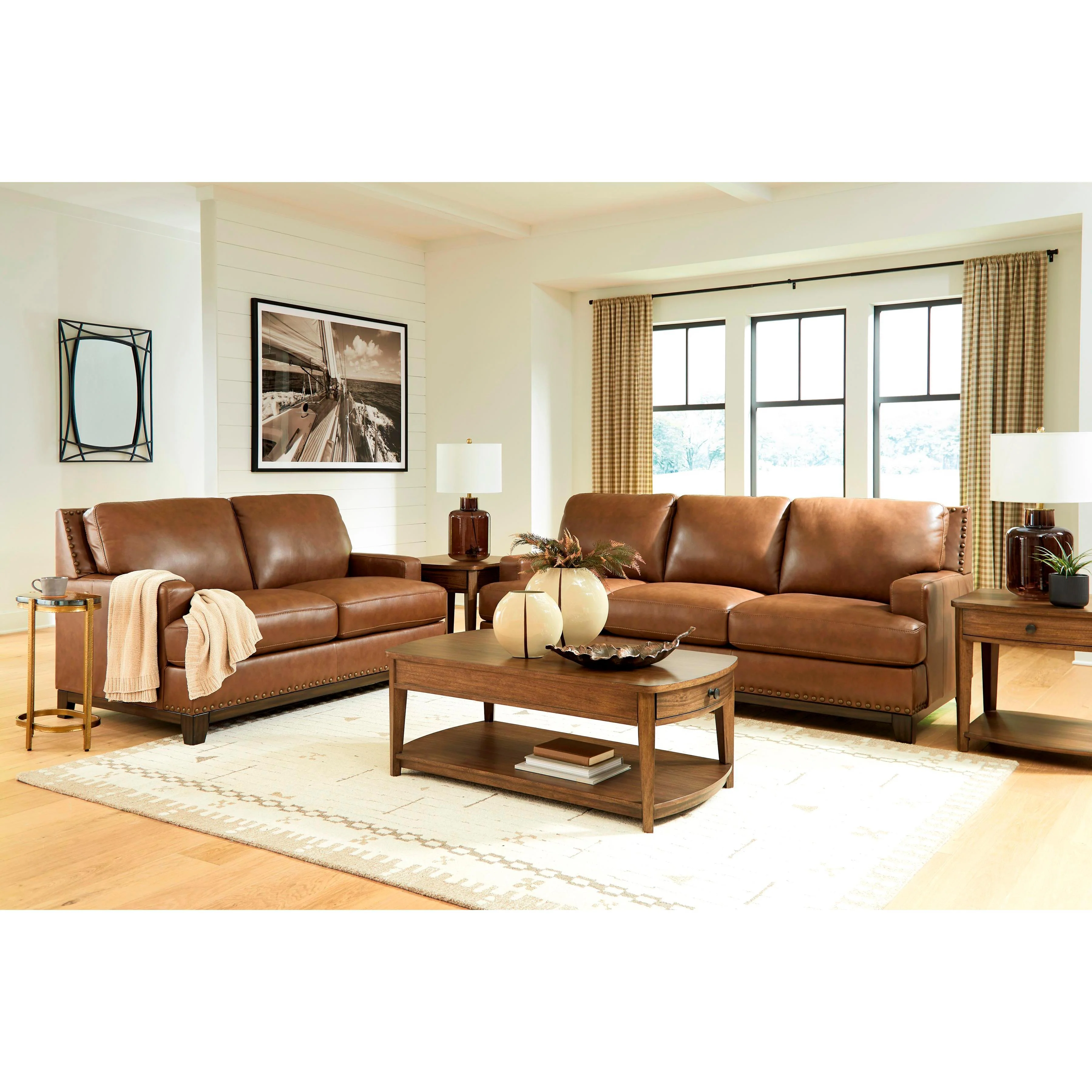 Signature Design by Ashley Saonara PC73109 2 pc Living Room Set - Image 1