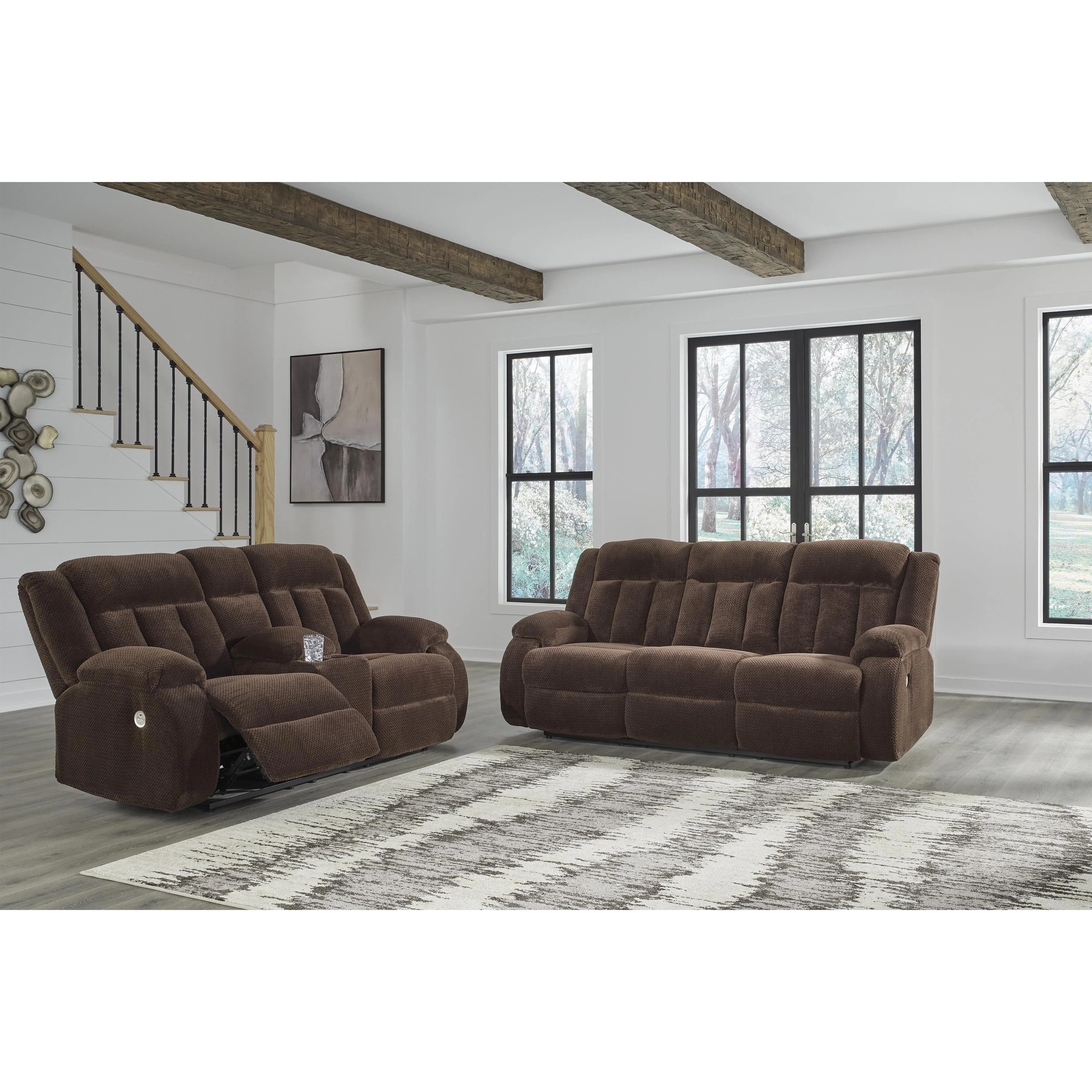 Signature Design by Ashley Observation PC21406U1 2 pc Power Reclining Living Room Set - Image 1