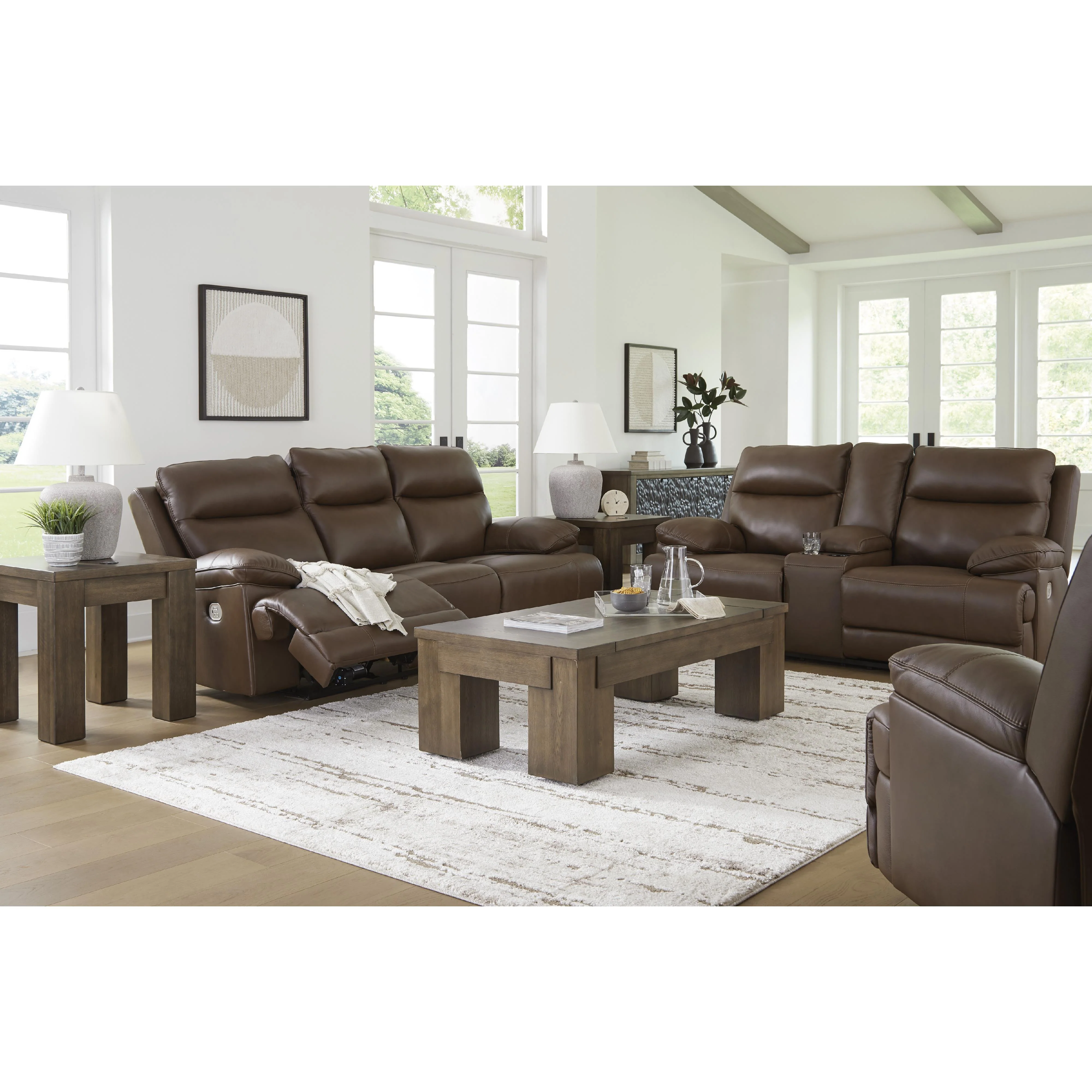 Signature Design by Ashley VonRyan U10400U2 3 pc Power Reclining Living Room Set - Image 1