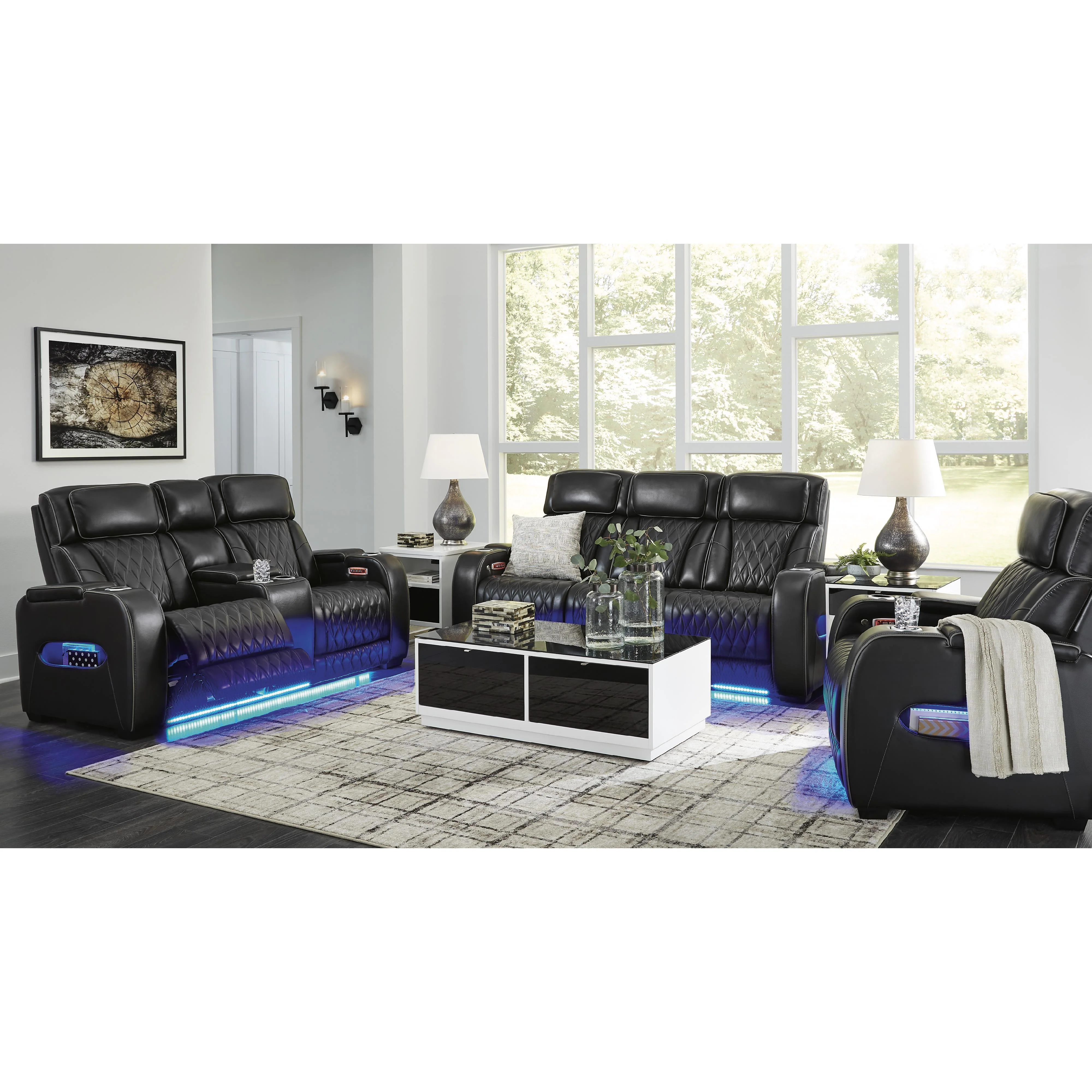 Signature Design by Ashley Boyington U27106U2 3 pc Power Reclining Living Room Set - Image 1