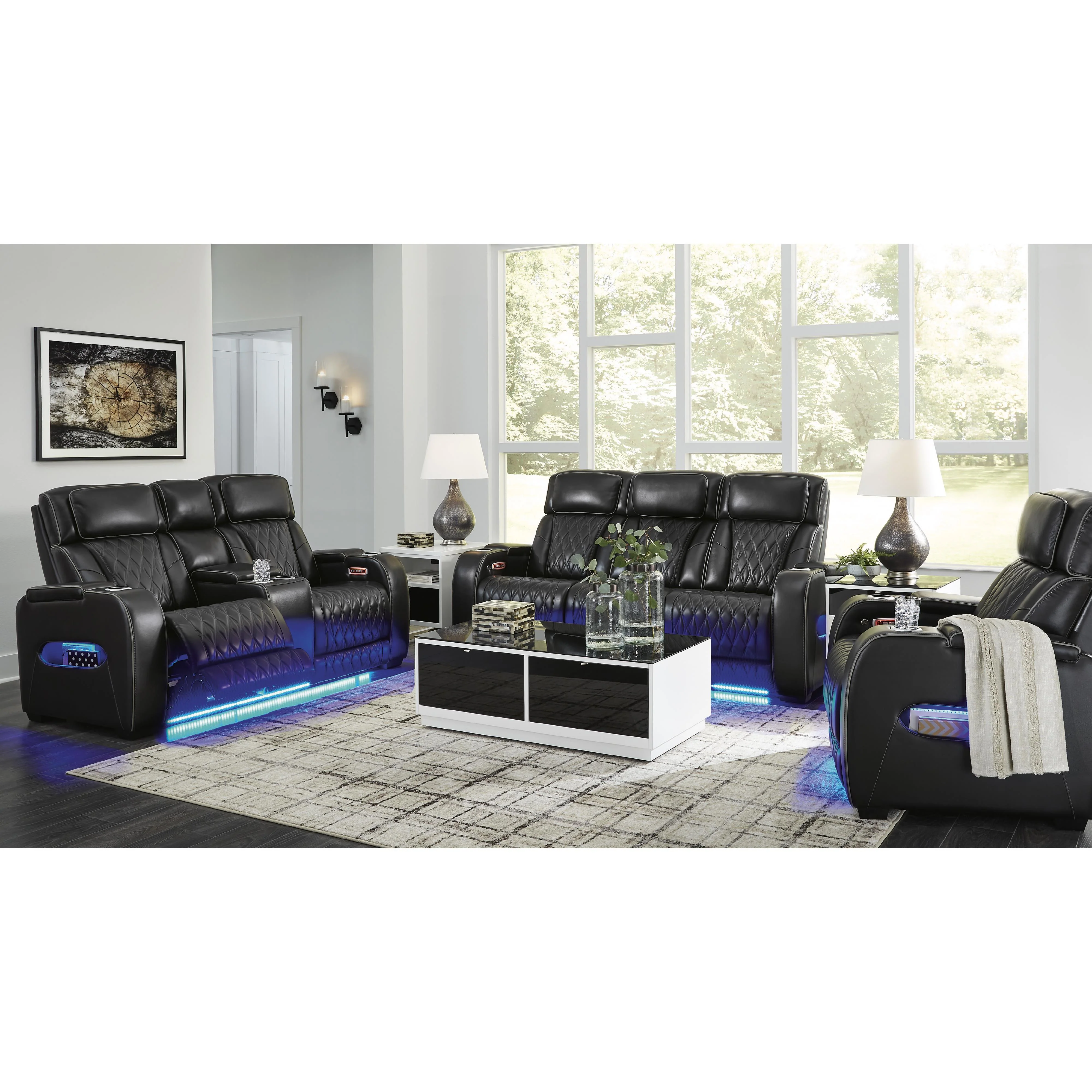 Signature Design by Ashley Boyington U27106U2 3 pc Power Reclining Living Room Set - Image 3