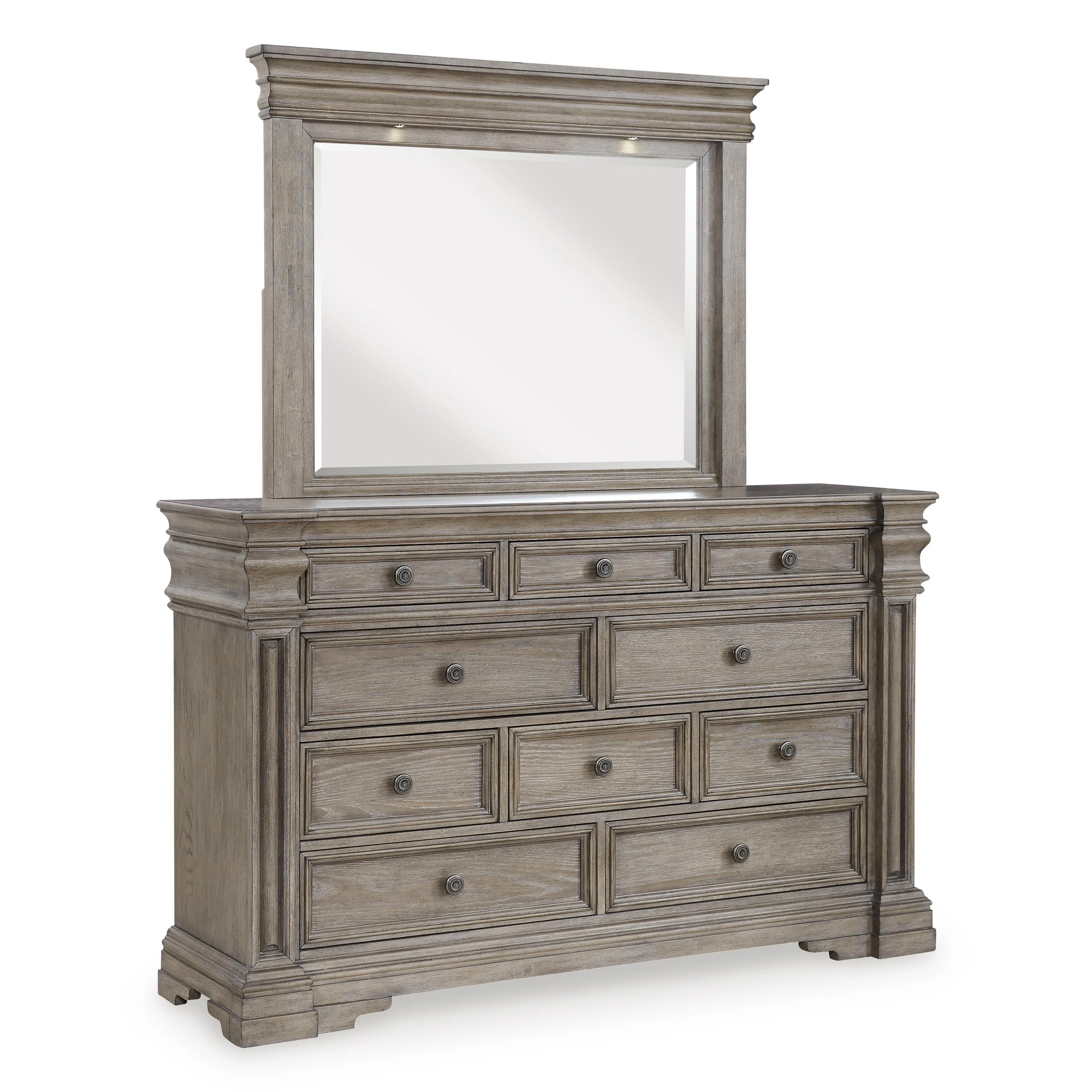 Signature Design by Ashley Blairhurst B916B9 6 pc King Panel Bedroom Set - Image 3