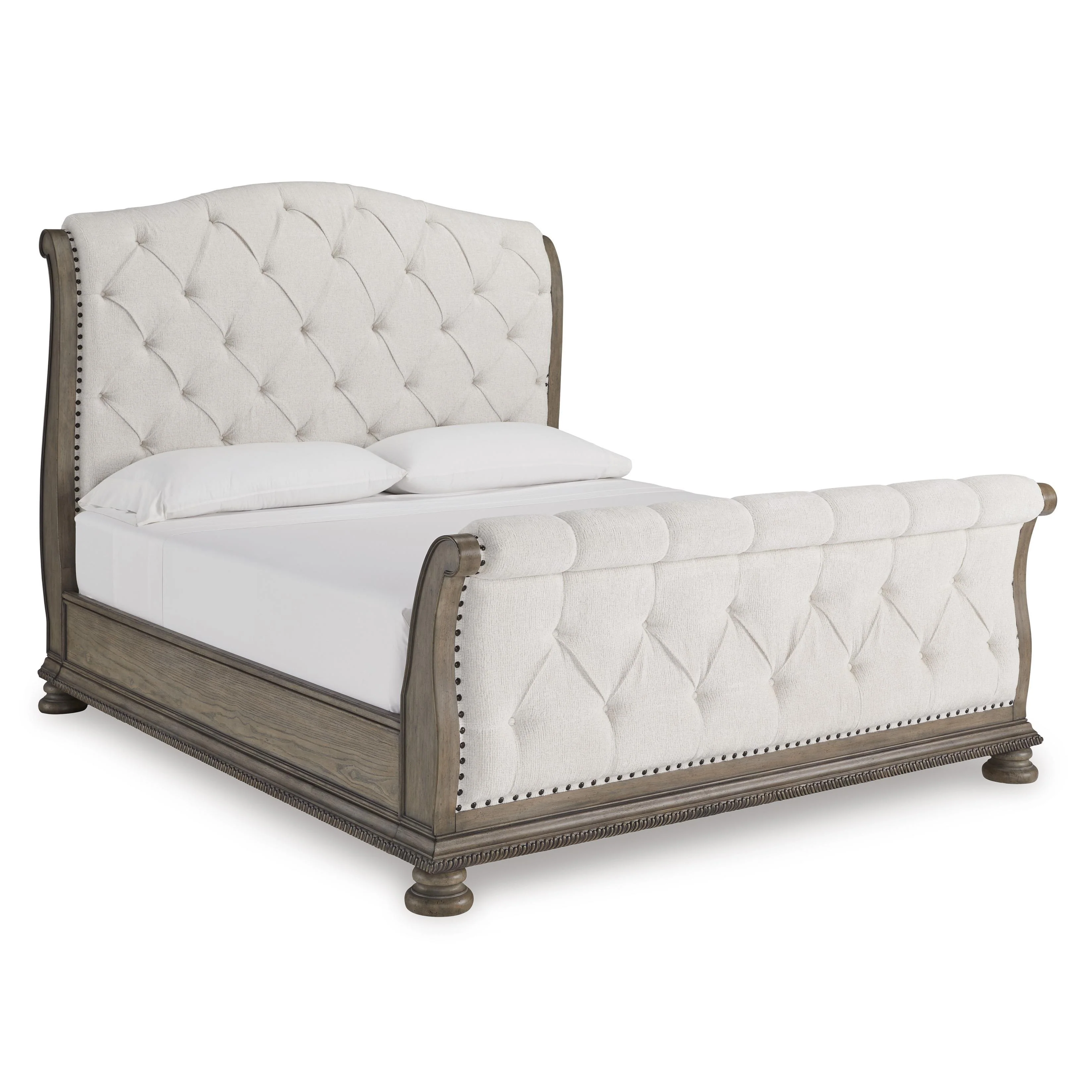 Signature Design by Ashley Ardenfield B944B7 6 pc King Sleigh Bedroom Set - Image 2