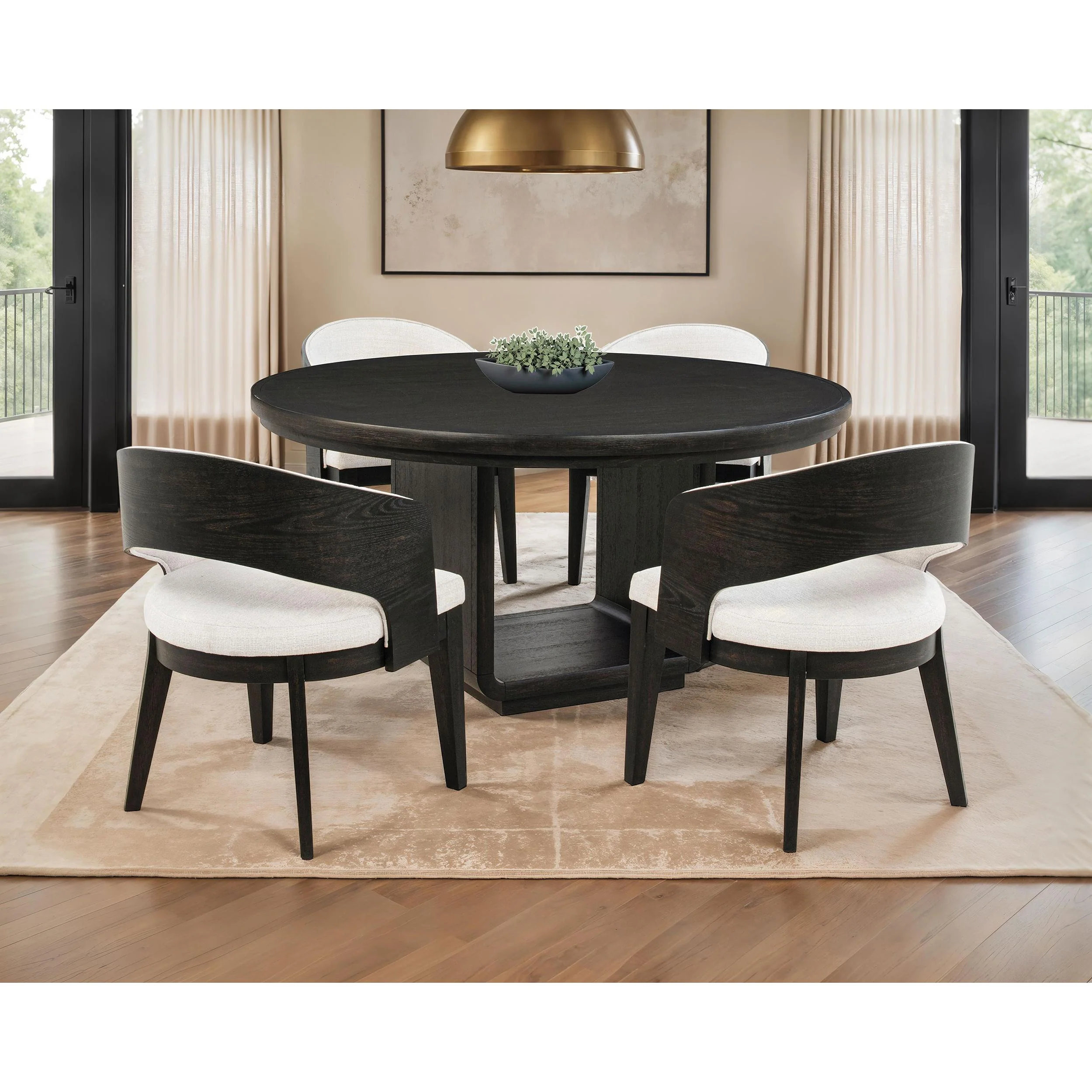 Coaster Furniture Leandro 115390-S5A 5 pc Dining Set - Image 1