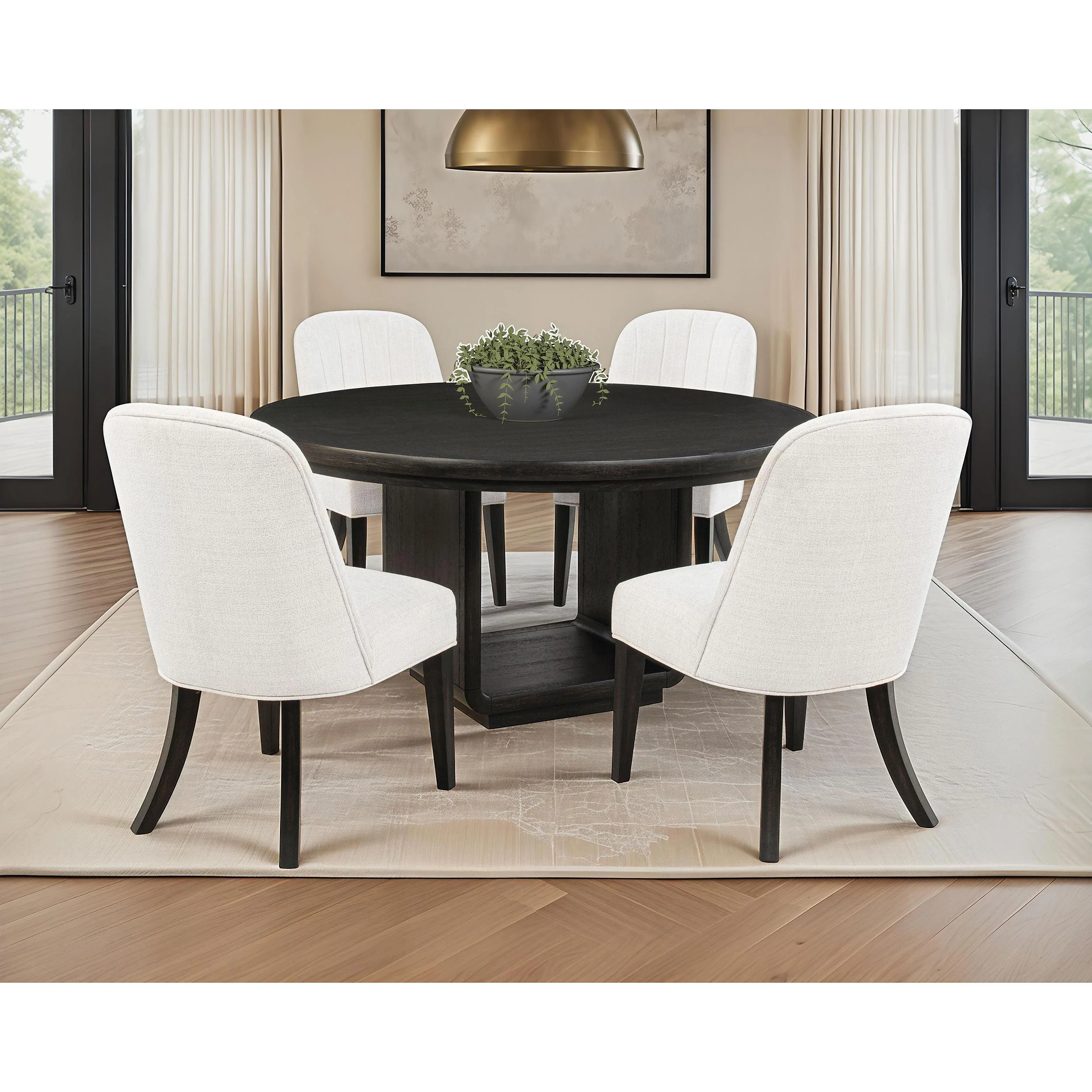 Coaster Furniture Leandro 115390-S5 5 pc Dining Set - Image 1
