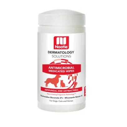 Nootie Anti-Microbial Dog Wipes 70ct - Image 1