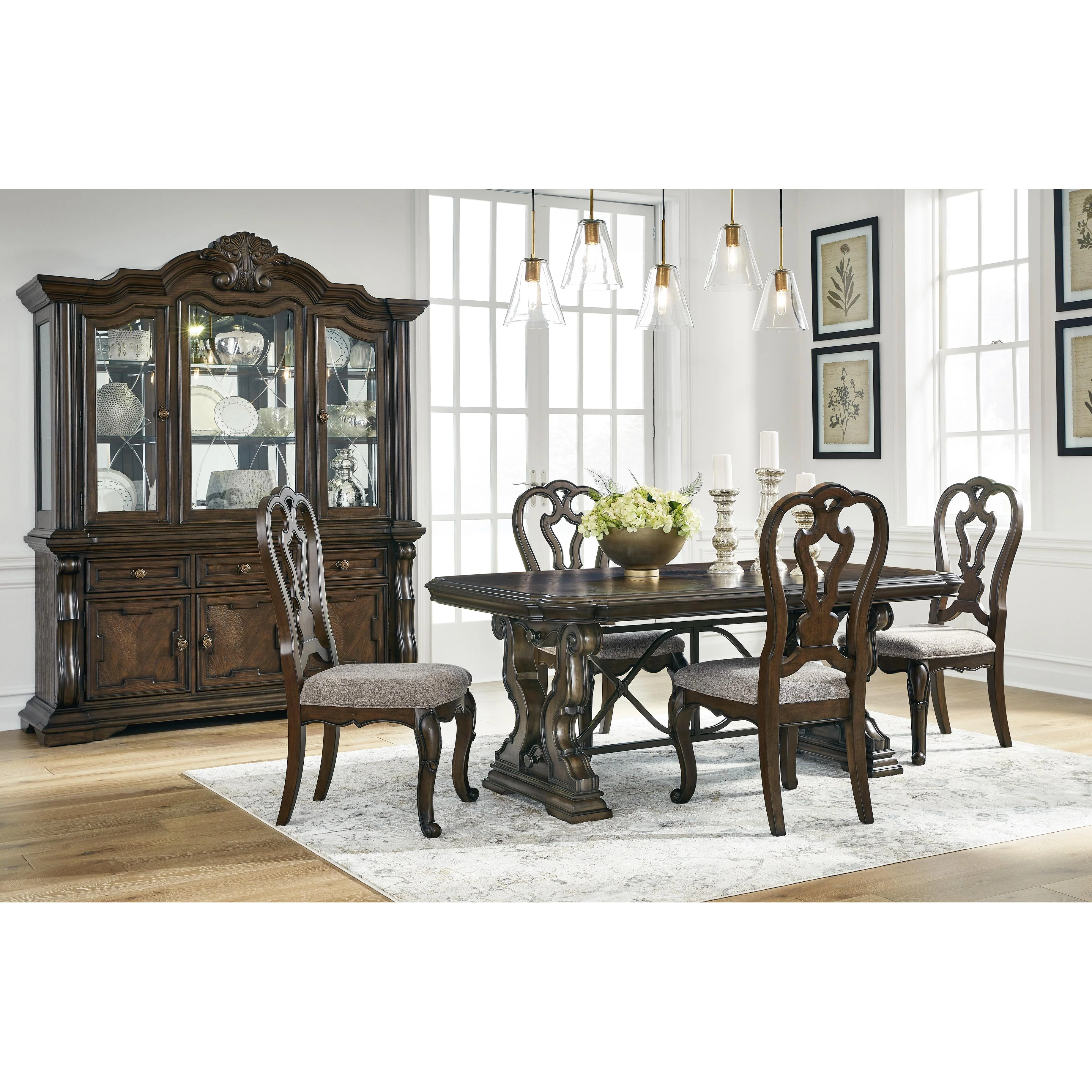 Signature Design by Ashley Maylee D947D2 5 pc Dining Set - Image 2