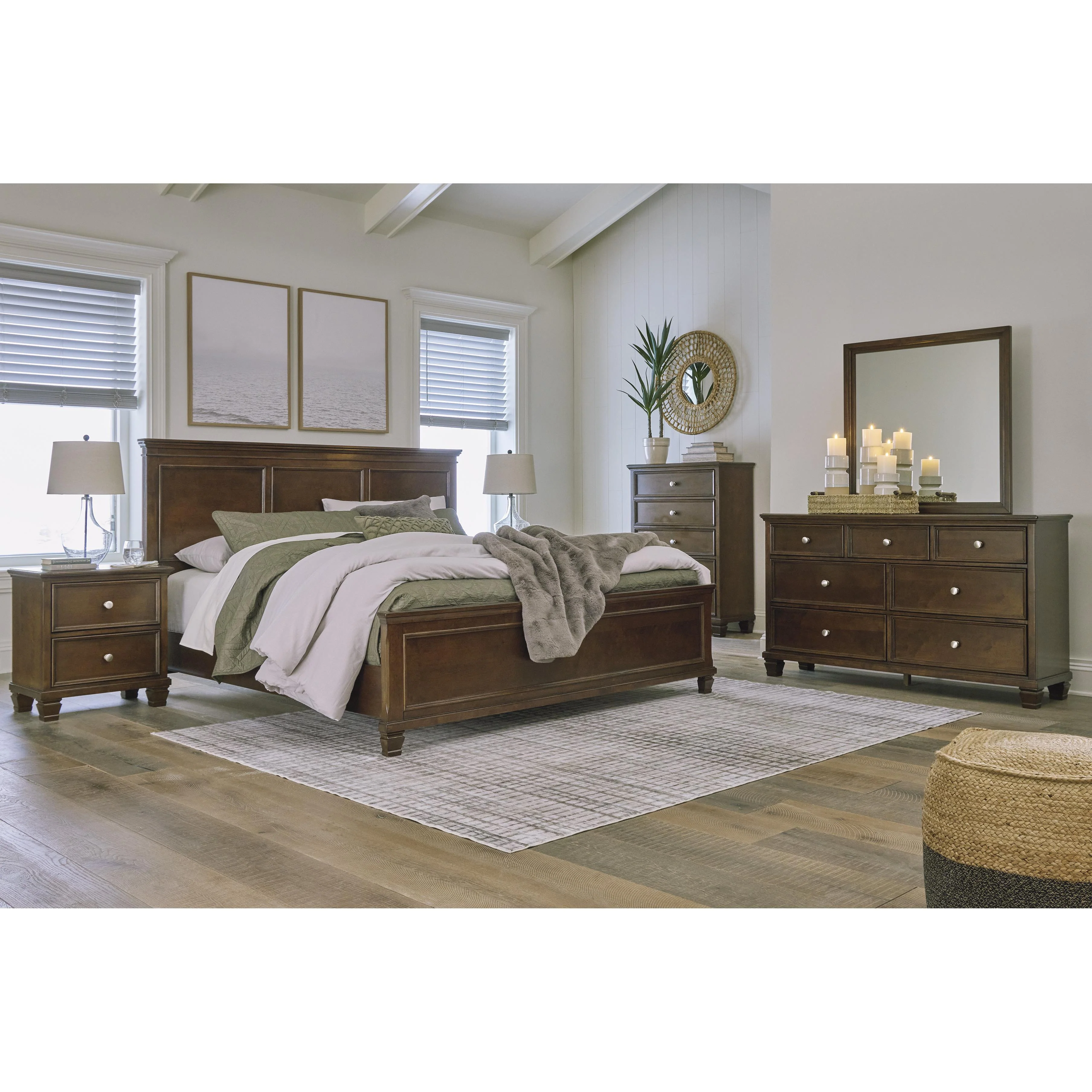 Signature Design by Ashley Danabrin B685B15 6 pc Queen Panel Bedroom Set - Image 1
