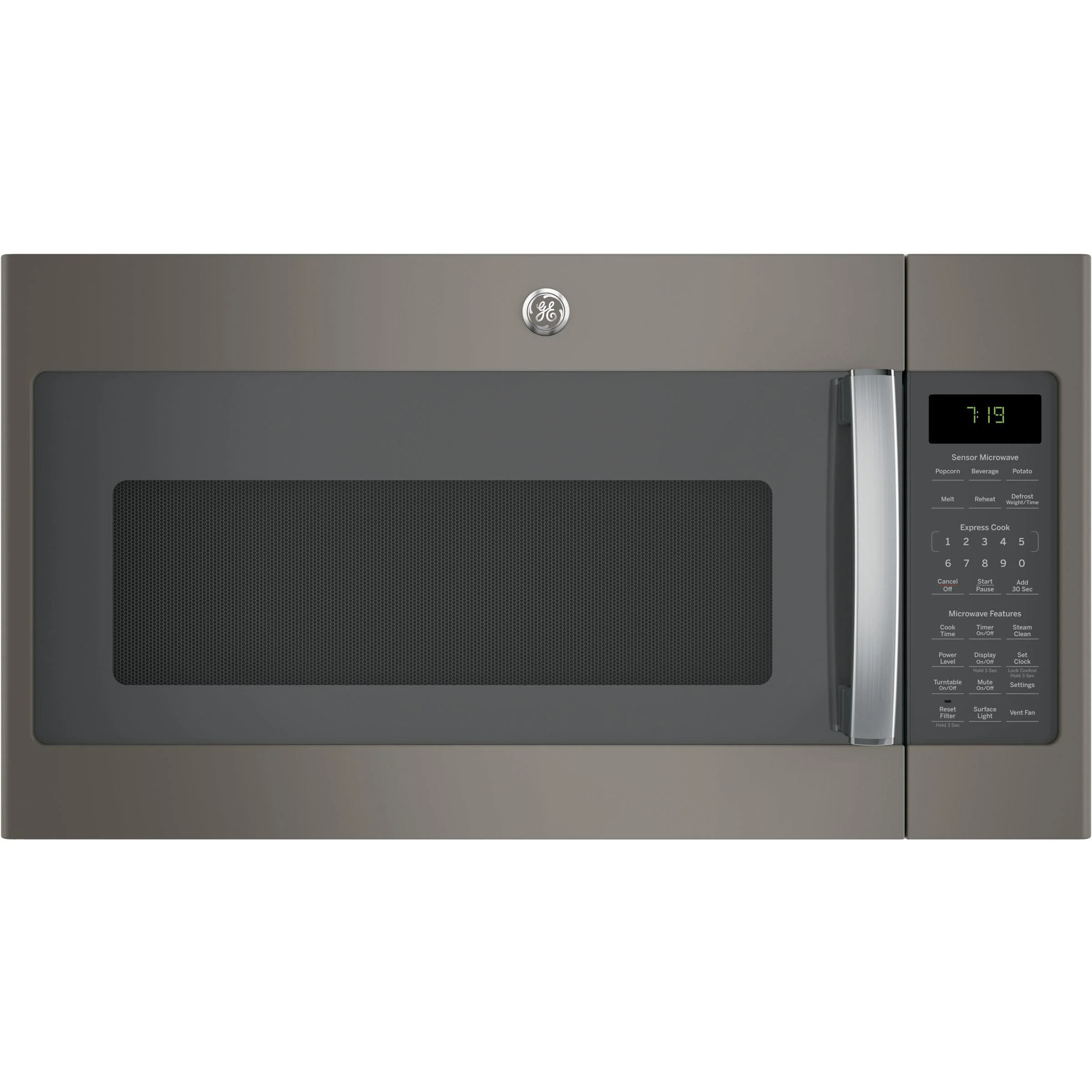 GE 30-inch, 1.9 cu. ft. Over-the-Range Microwave Oven JVM7195EKES - Image 1