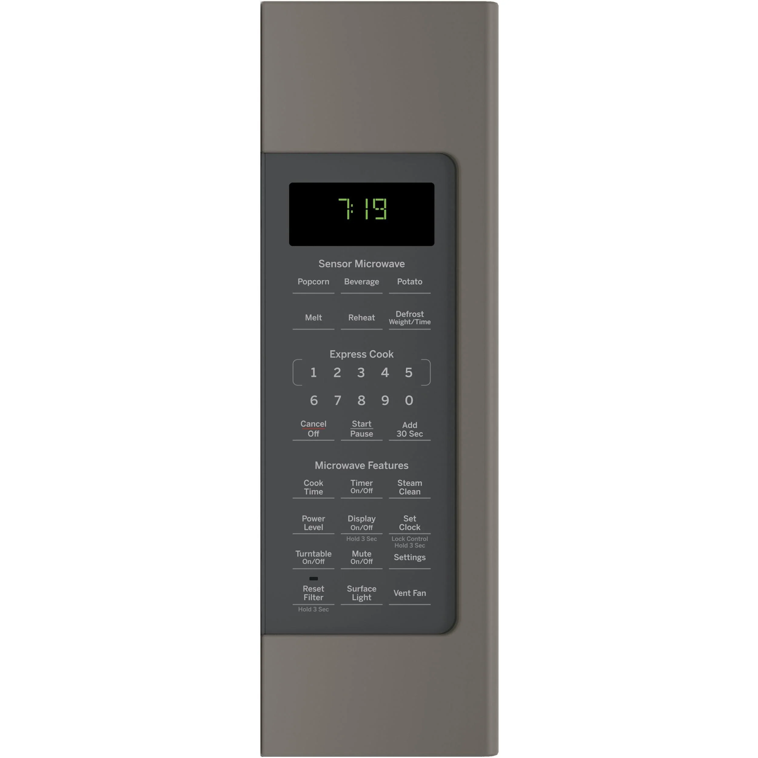GE 30-inch, 1.9 cu. ft. Over-the-Range Microwave Oven JVM7195EKES - Image 2