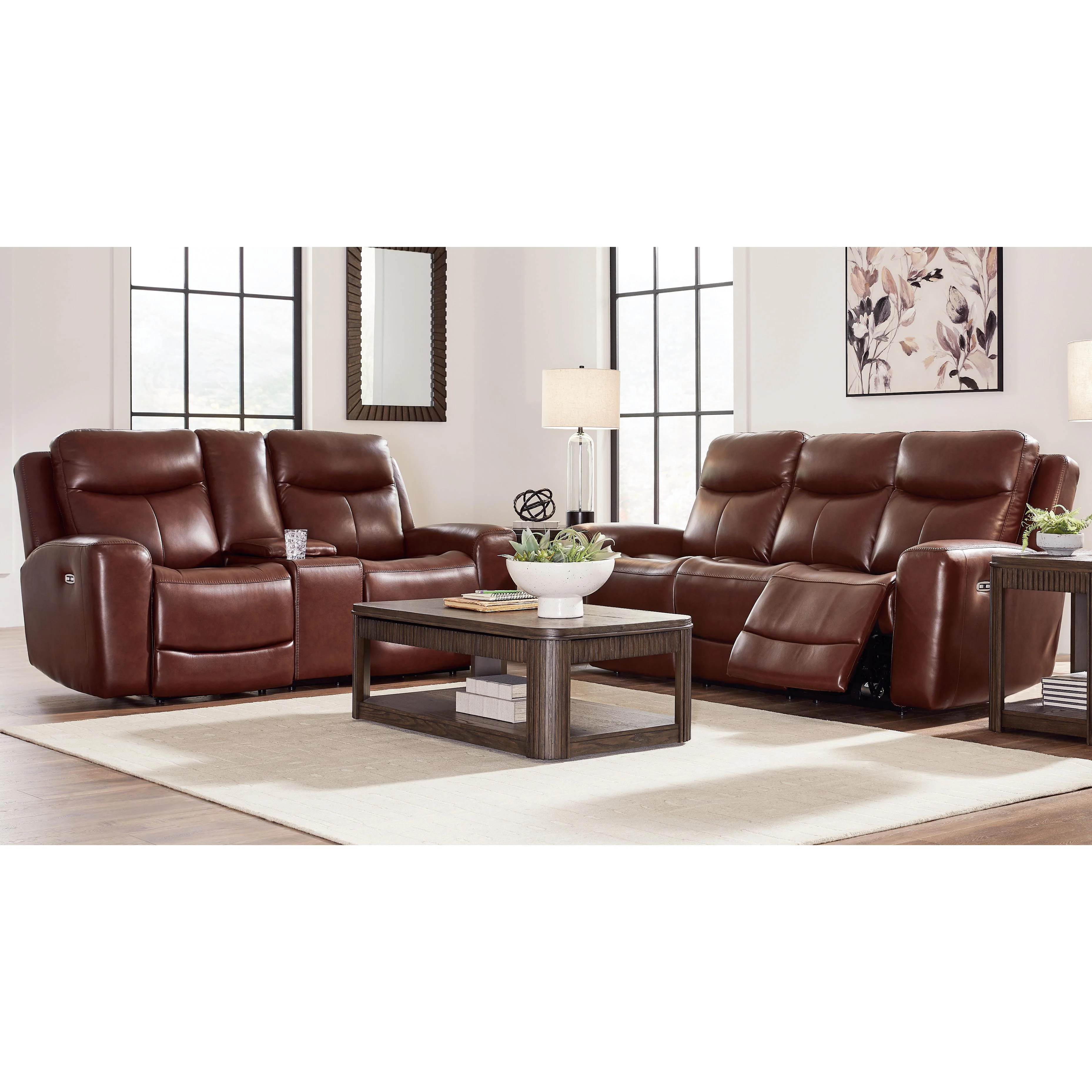 Signature Design by Ashley Next Move PCU1210 2 pc Power Reclining Living Room Set - Image 1