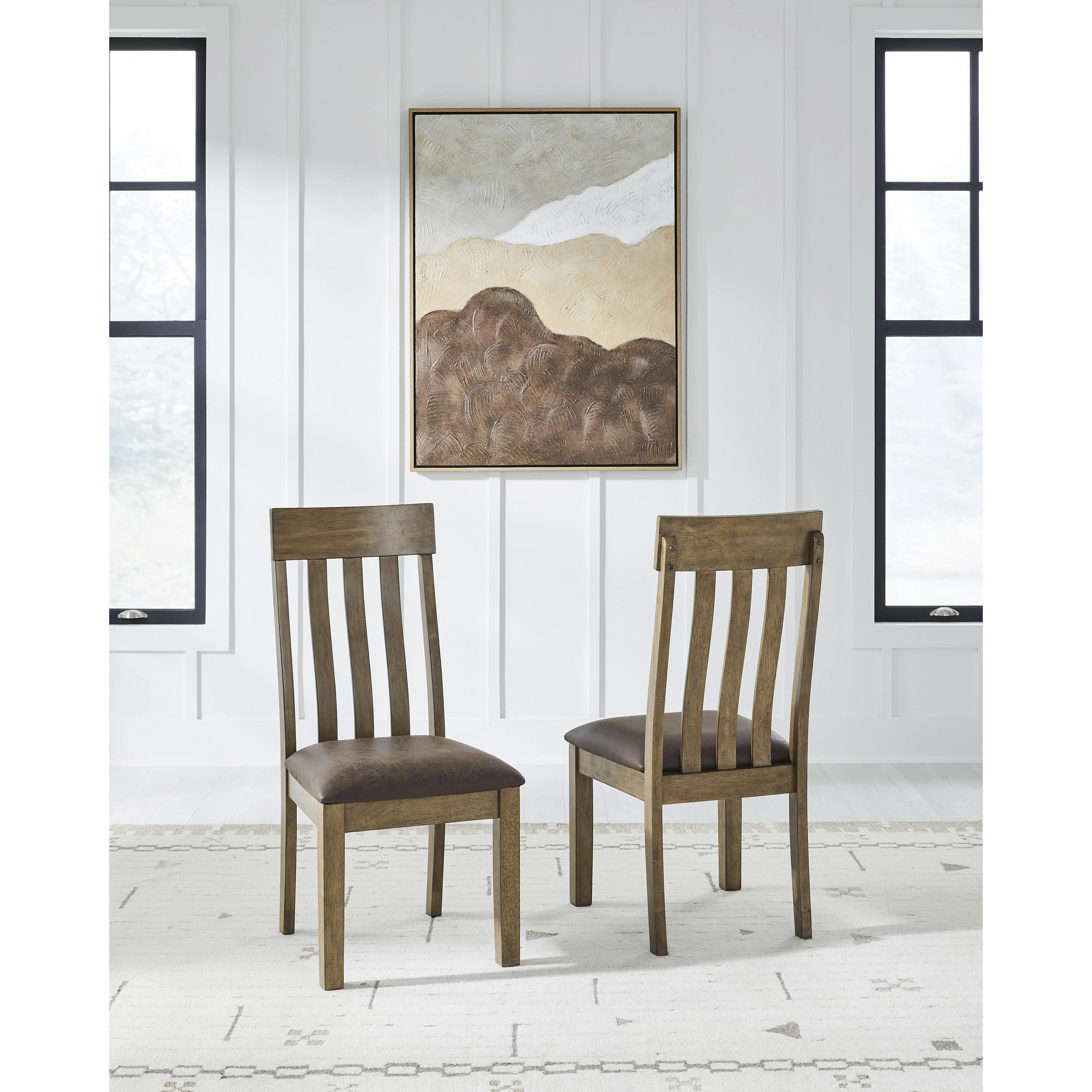 Signature Design by Ashley Urbinforte PCD592 6 pc Dining Set - Image 3