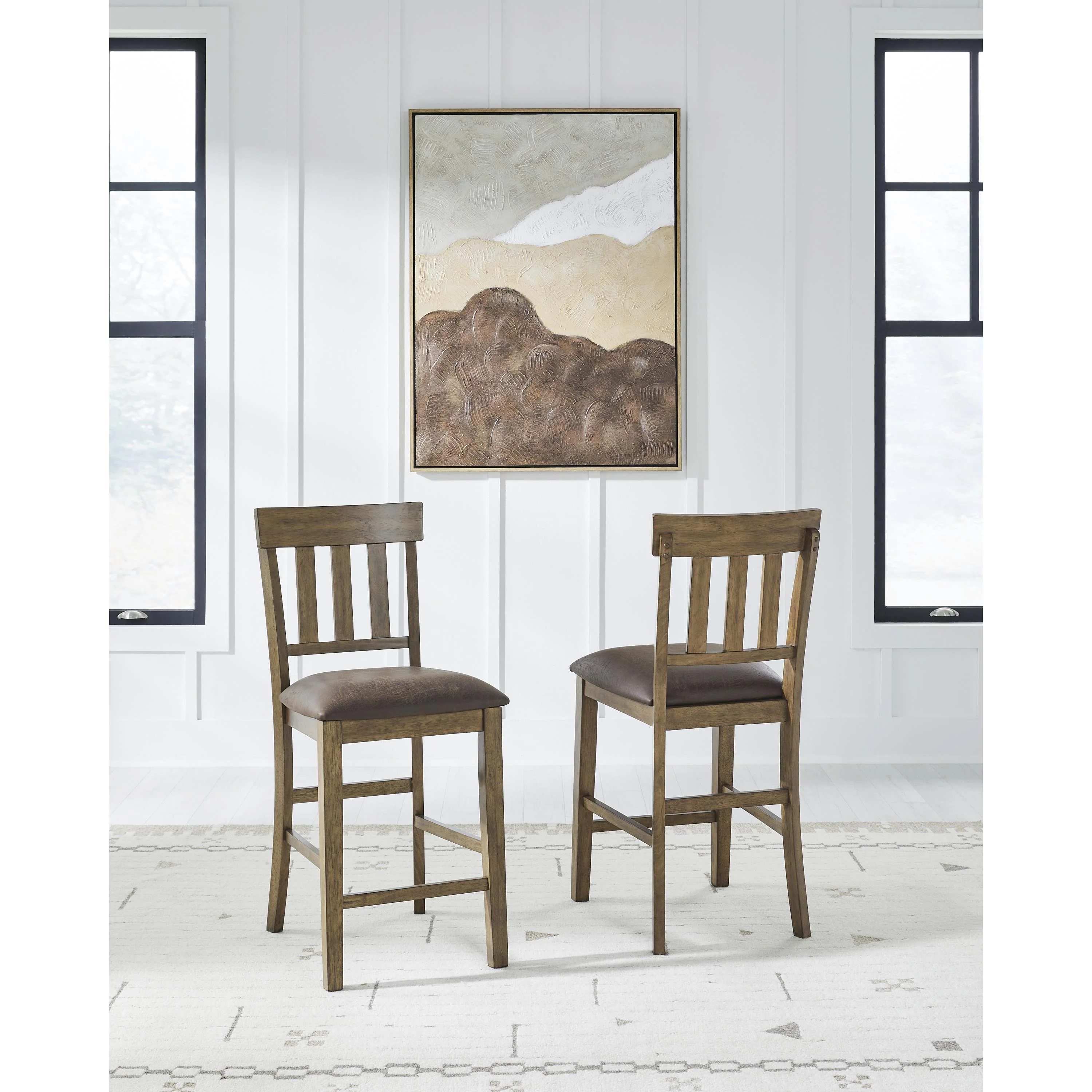 Signature Design by Ashley Urbinforte PCD592 7 pc Counter Height Dining Set - Image 3