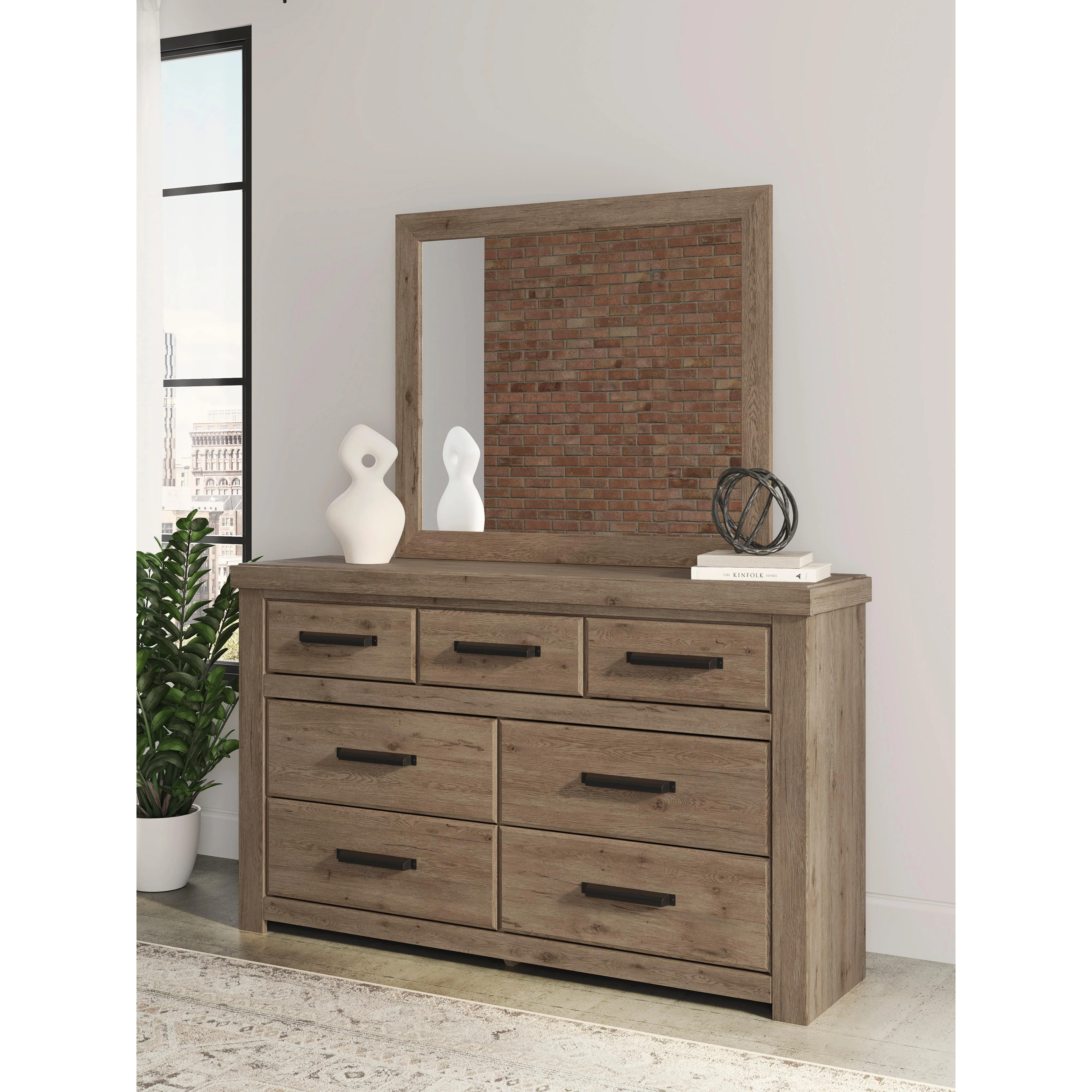 Signature Design by Ashley Oliandon PCB2844 8 pc Queen Panel Bedroom Set - Image 3