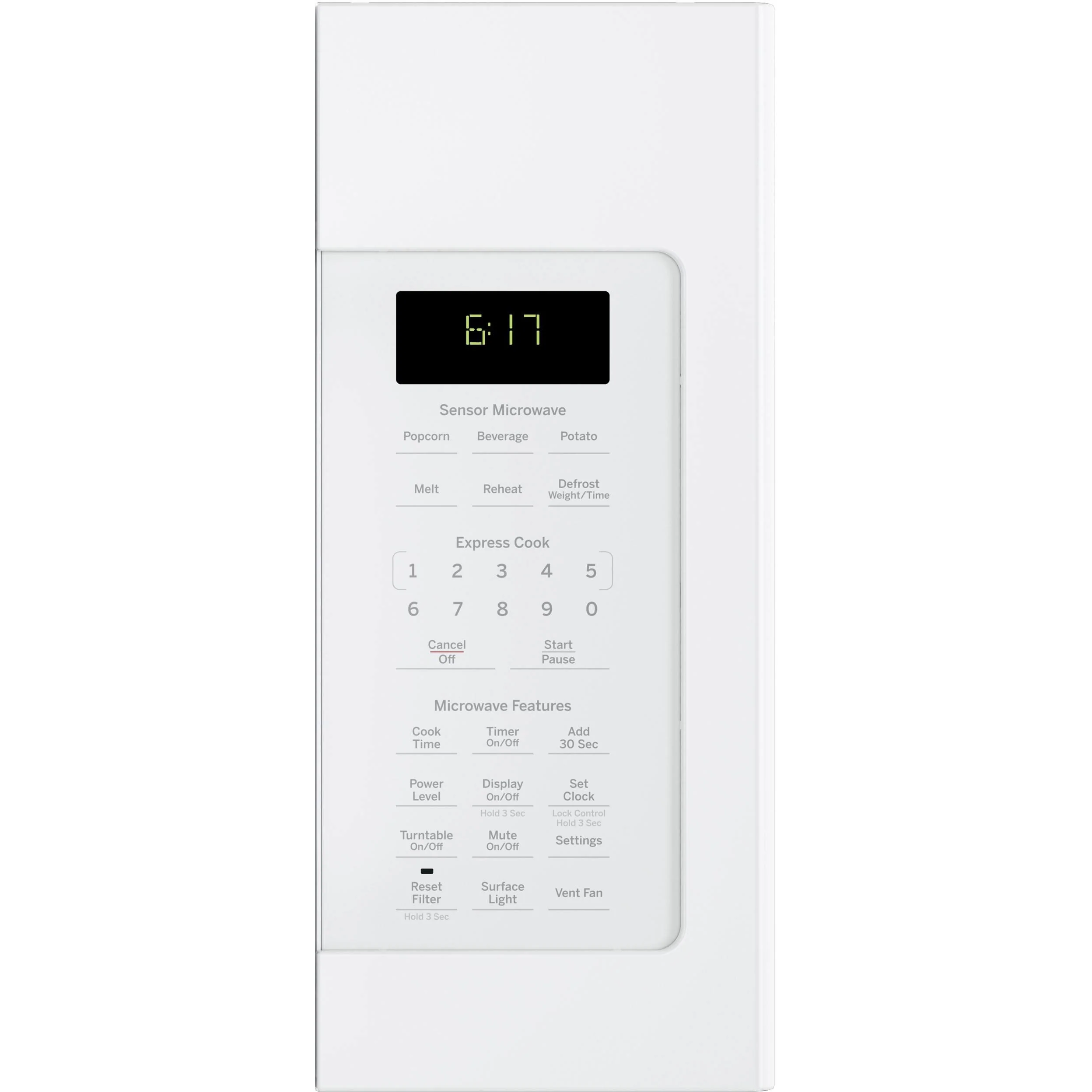 GE 30-inch, 1.7 cu. ft. Over-the-Range Microwave Oven JVM6175DKWW - Image 2