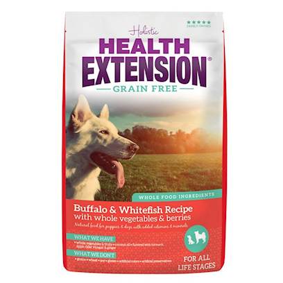 Holistic Health Extension Grain-Free Buffalo, Whitefish & Chickpea Dry Dog Food, 23.5 Lbs - Image 1