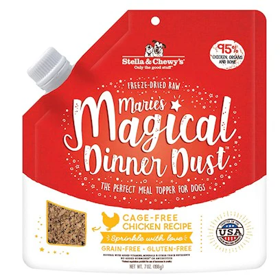 Stella & Chewy 7 oz Dog Freez Dried Magical Dinner Dust Chicken - Image 1