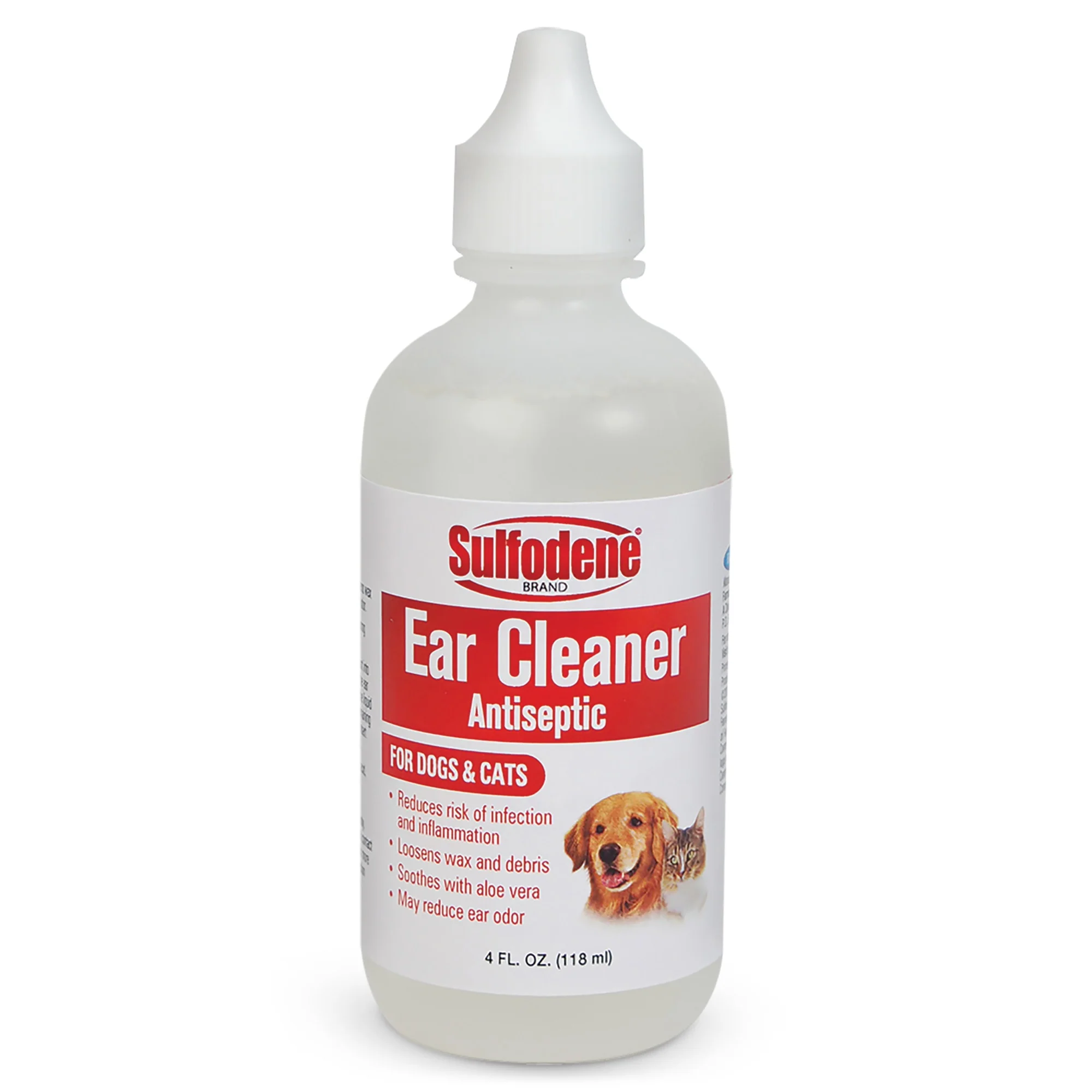 Sulfodene Ear Cleaner for Dogs and Cats 4oz - Image 1