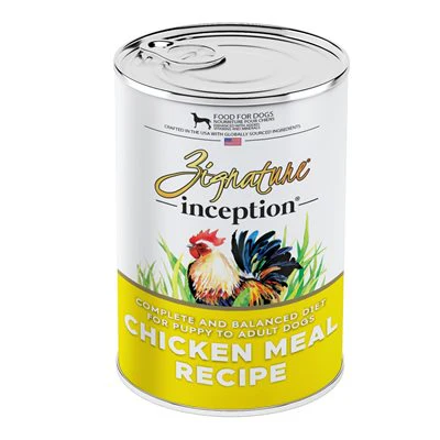 Zignature InceptionDog Food Chicken Recipe 13oz Can - Image 1