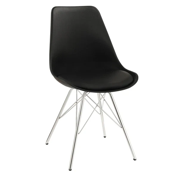 192801/102682 Coaster Matte Black Dining Table with 6 Chairs
